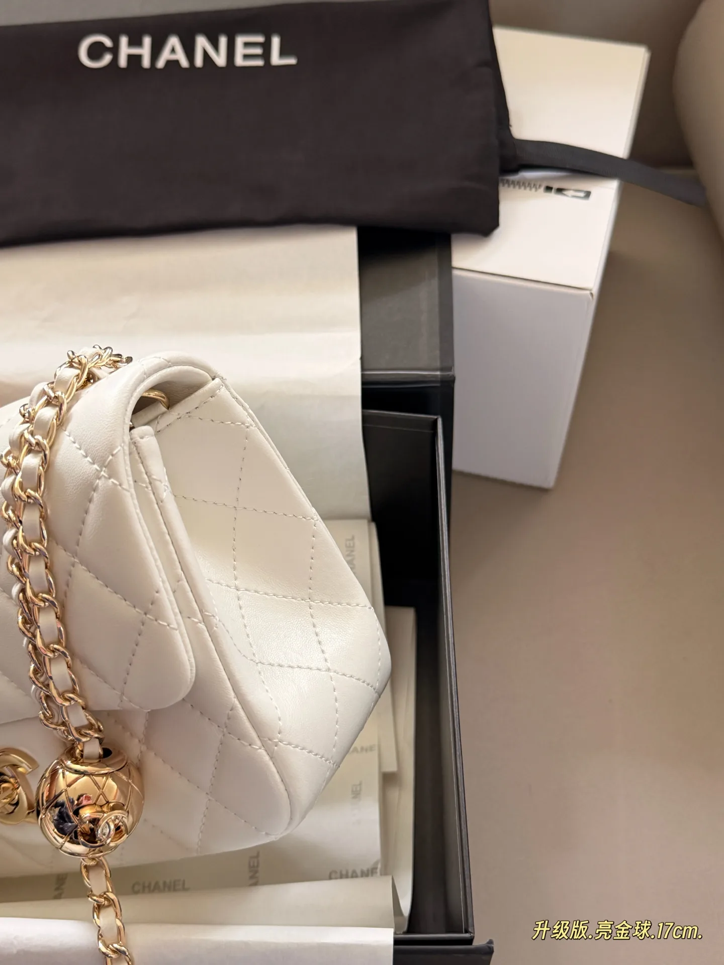 Chanel CF Quilted Leather Mini Bag D30018069 — view 18
