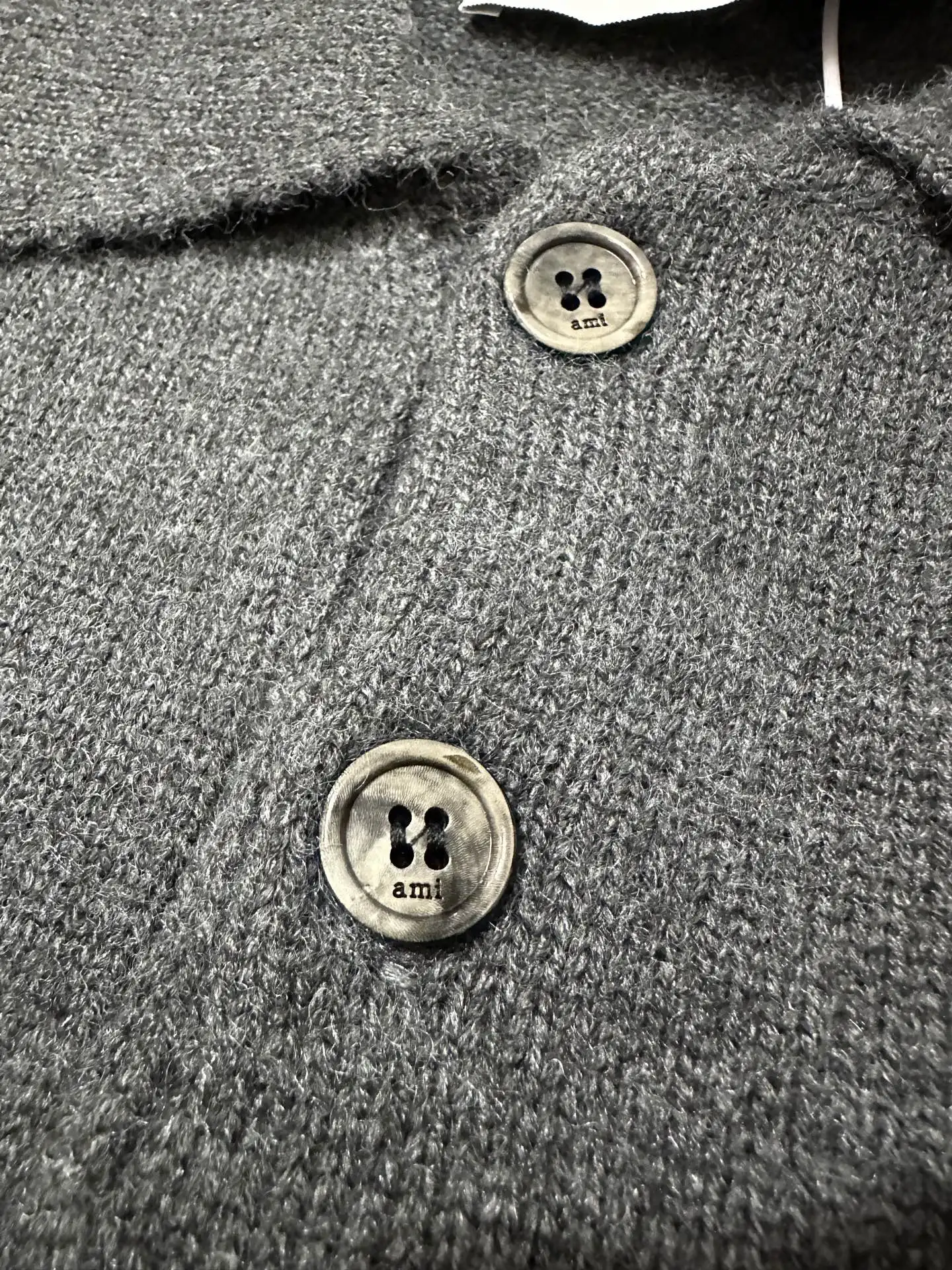 Ami de Coeur Alpaca-Blend Knit Polo Sweater D30024396 — view 8