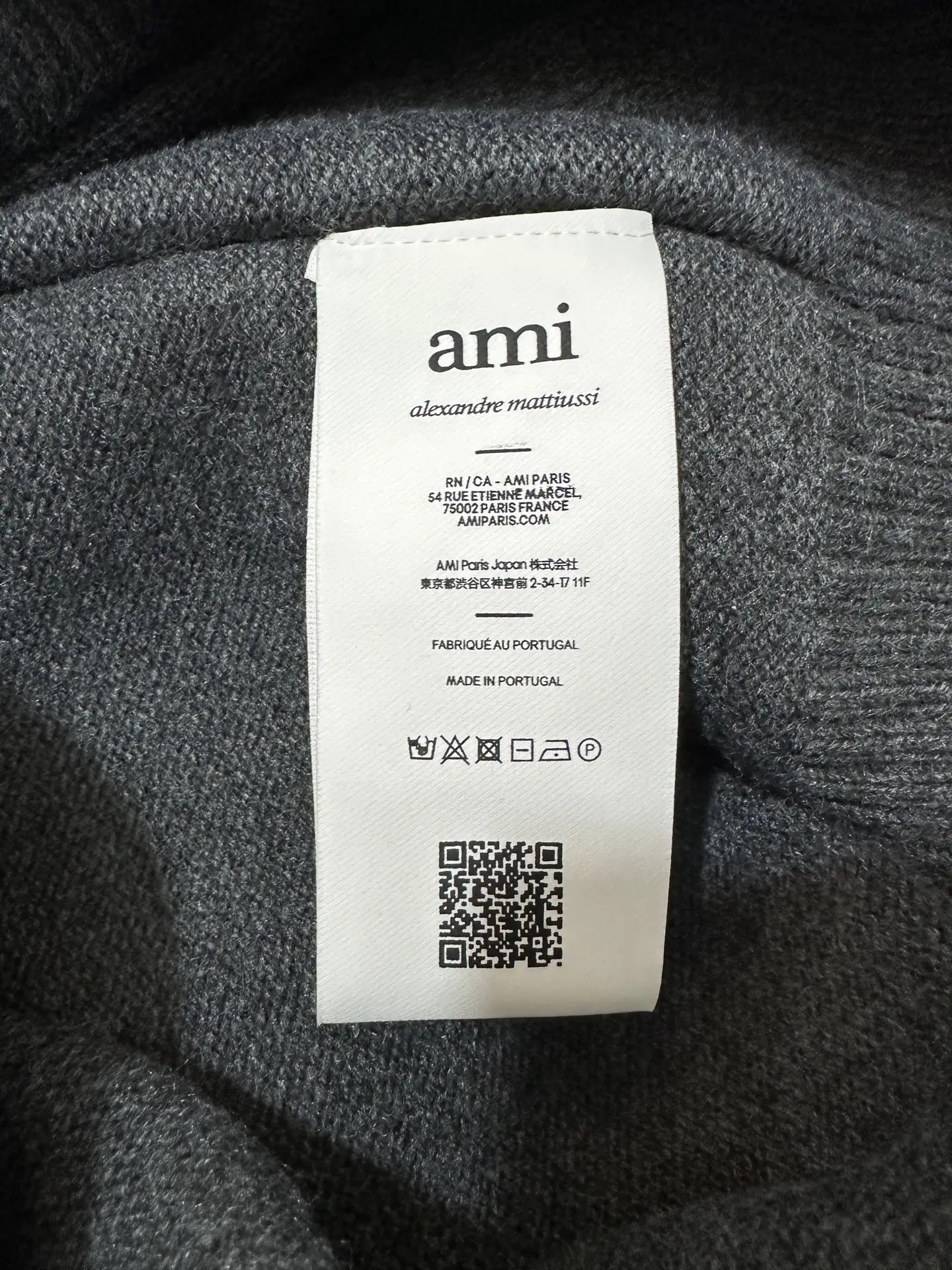 Ami de Coeur Alpaca-Blend Knit Polo Sweater D30024396 — view 9