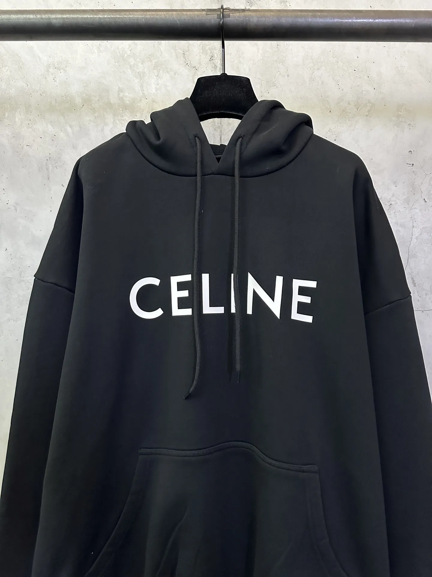 Logo-Print Cotton-Blend Jersey Hoodie D30015739 — view 3