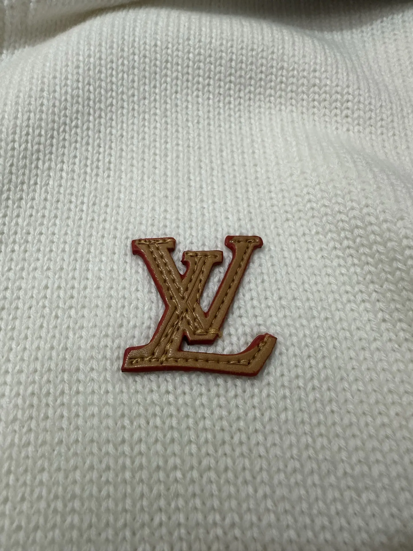 Logo-Embroidered Cotton Knit Hoodie D30025031 — view 7