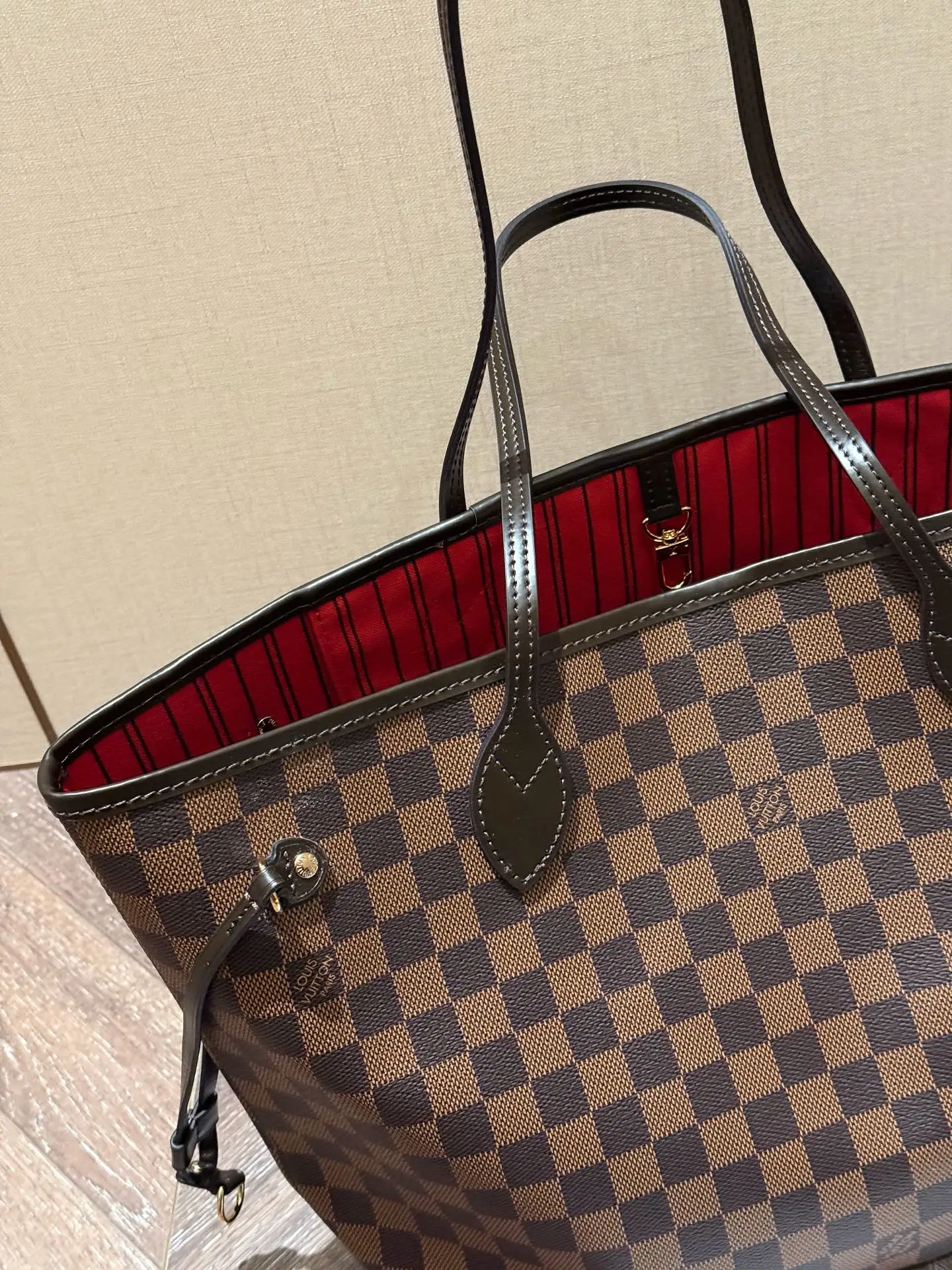 Neverfull Damier Ebene Tote Bag D30018265 — view 2