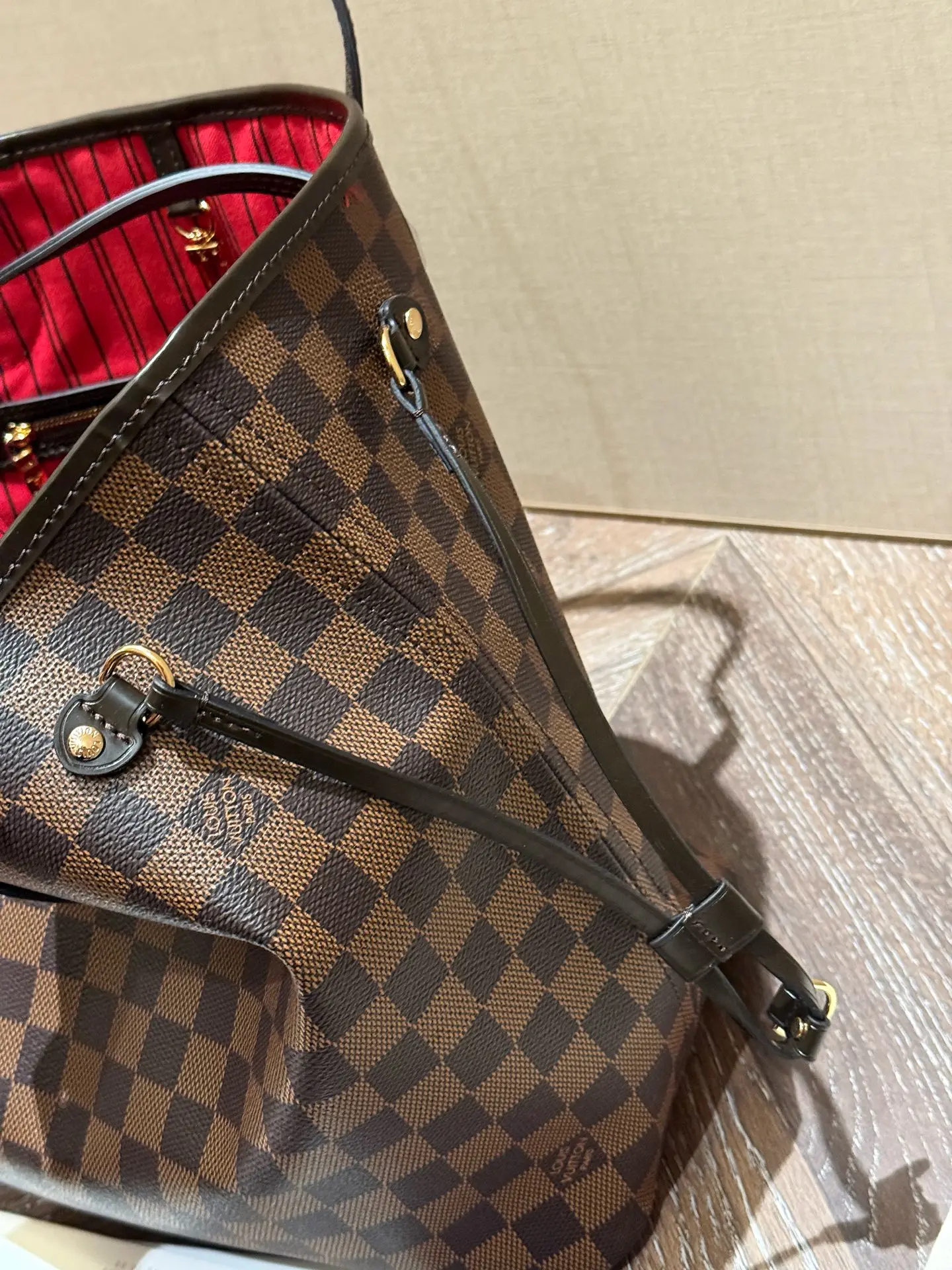 Neverfull Damier Ebene Tote Bag D30018265 — view 4