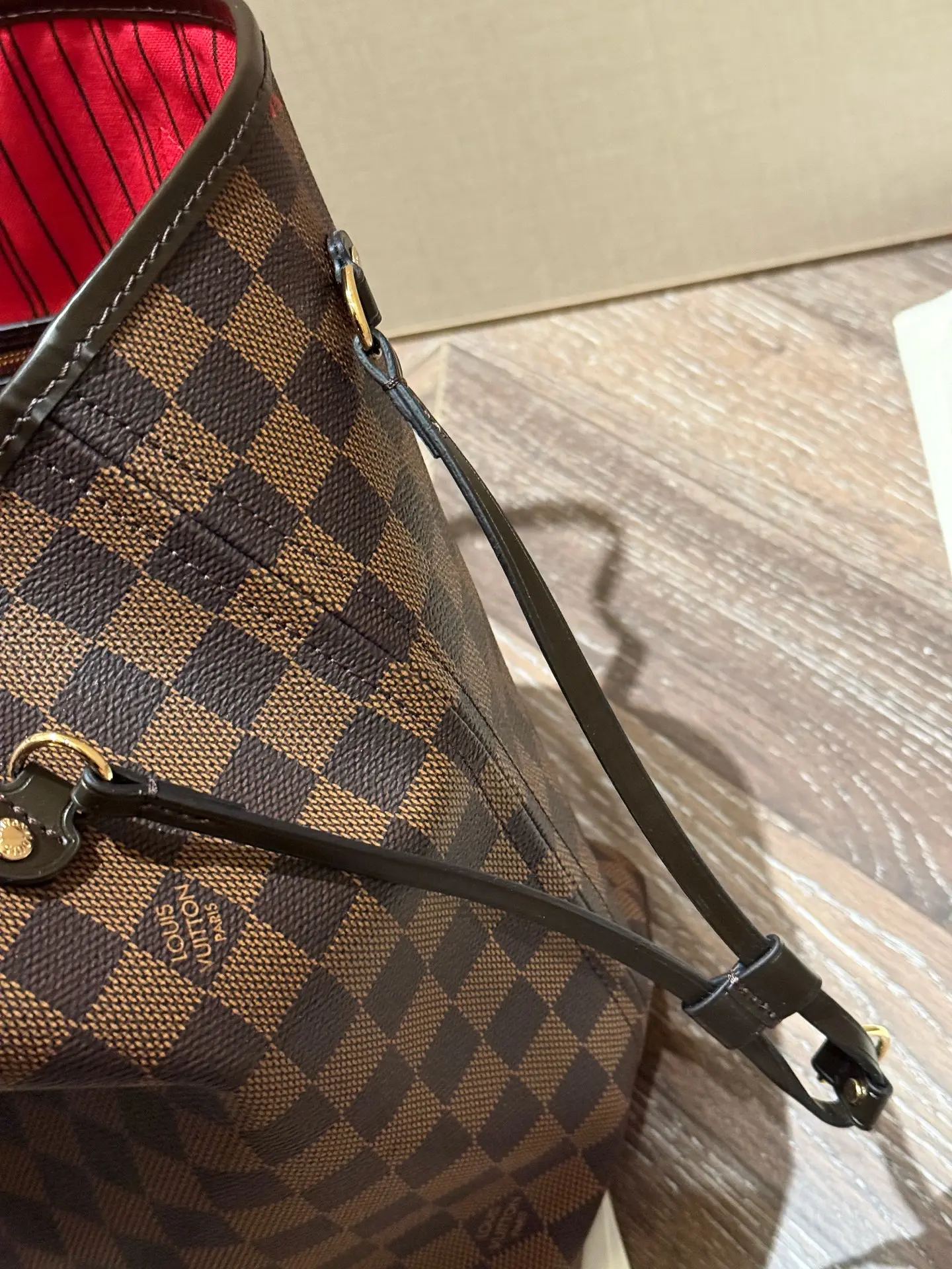 Neverfull Damier Ebene Tote Bag D30018265 — view 7