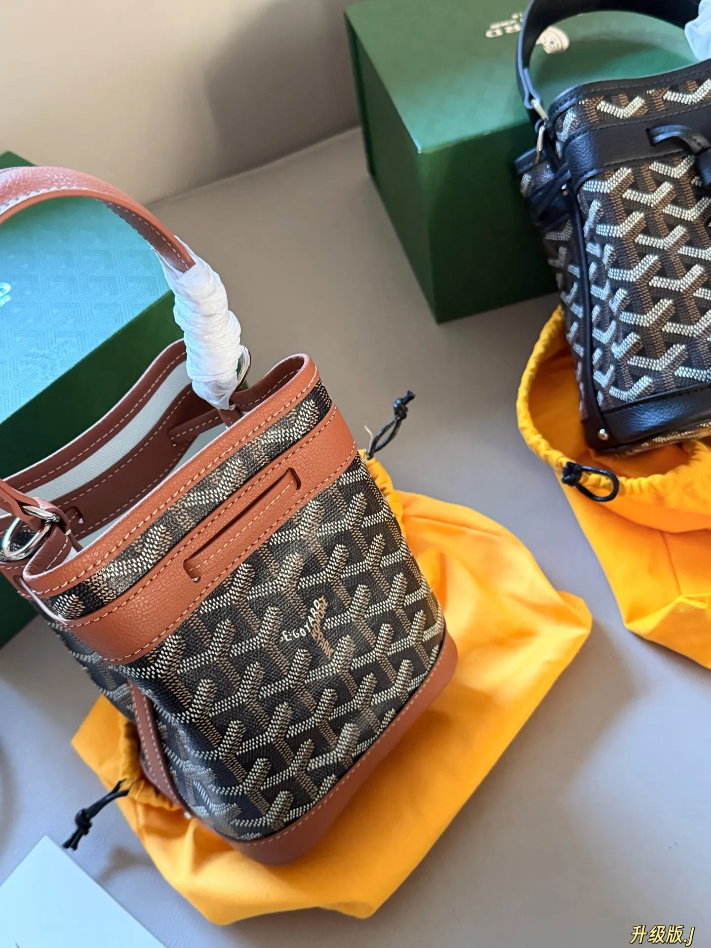 Goyard Petit Flot Monogram Bucket Bag D30018203 — view 2