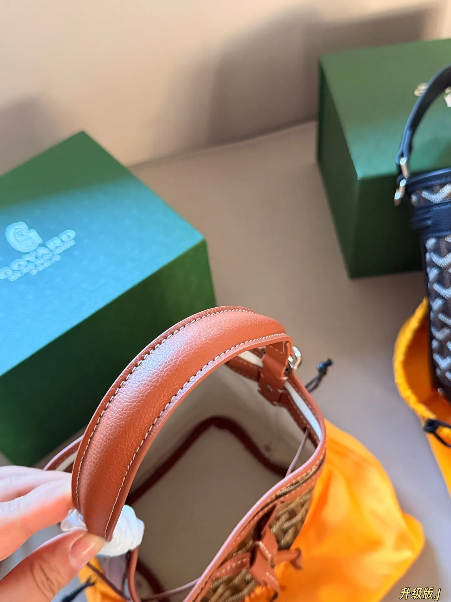Goyard Petit Flot Monogram Bucket Bag D30018203 — view 6