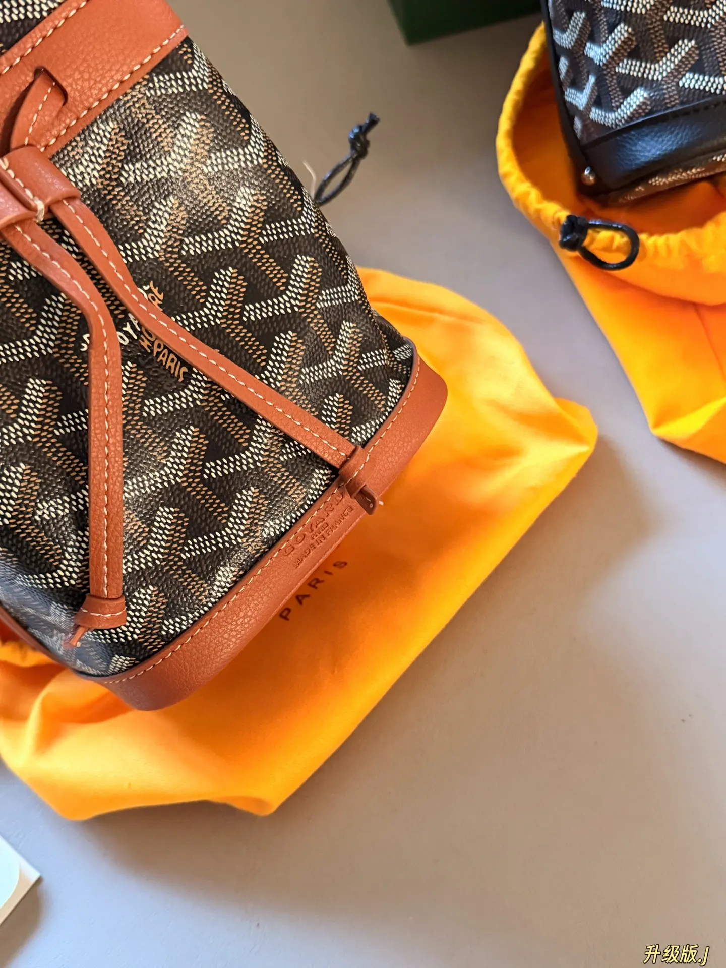 Goyard Petit Flot Monogram Bucket Bag D30018203 — view 9