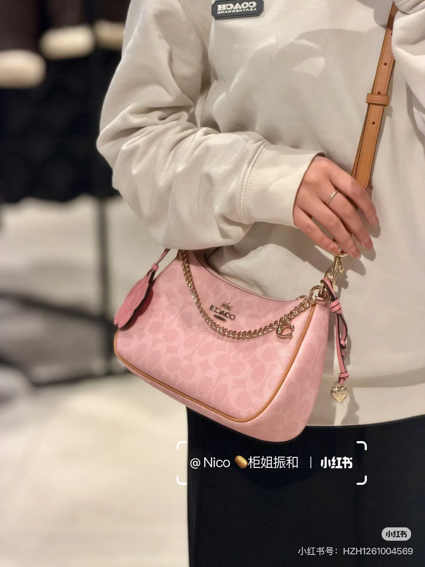 Coach Signature Canvas Shoulder Bag D30018177 — view 2
