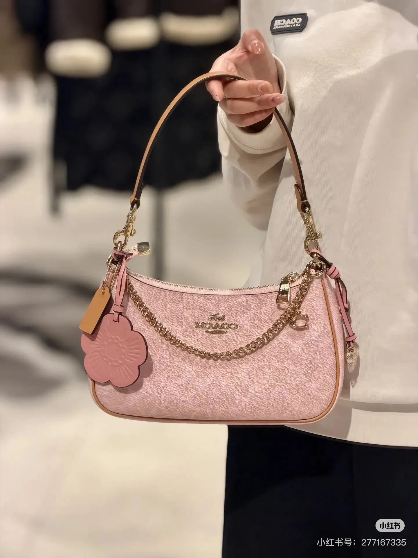 Coach Signature Canvas Shoulder Bag D30018177 — view 3