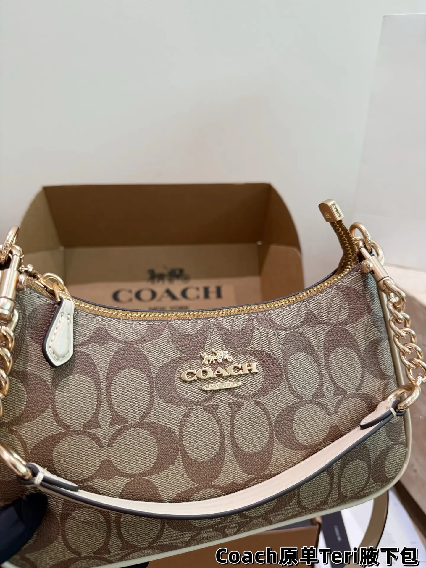 Coach Teri Monogram Shoulder Bag D30018175 — view 3
