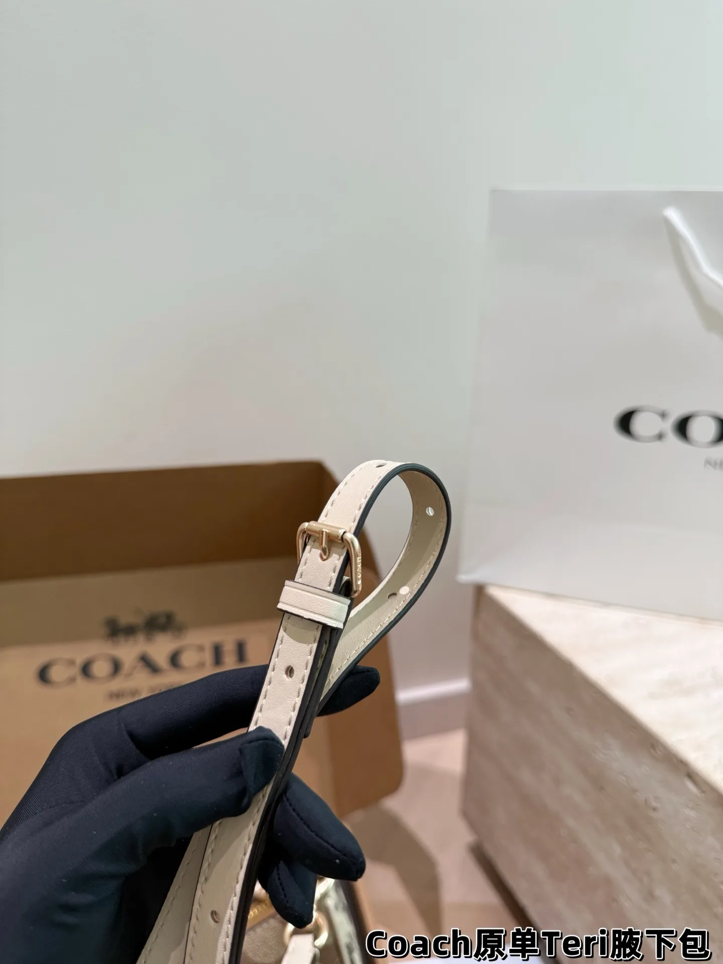 Coach Teri Monogram Shoulder Bag D30018175 — view 4