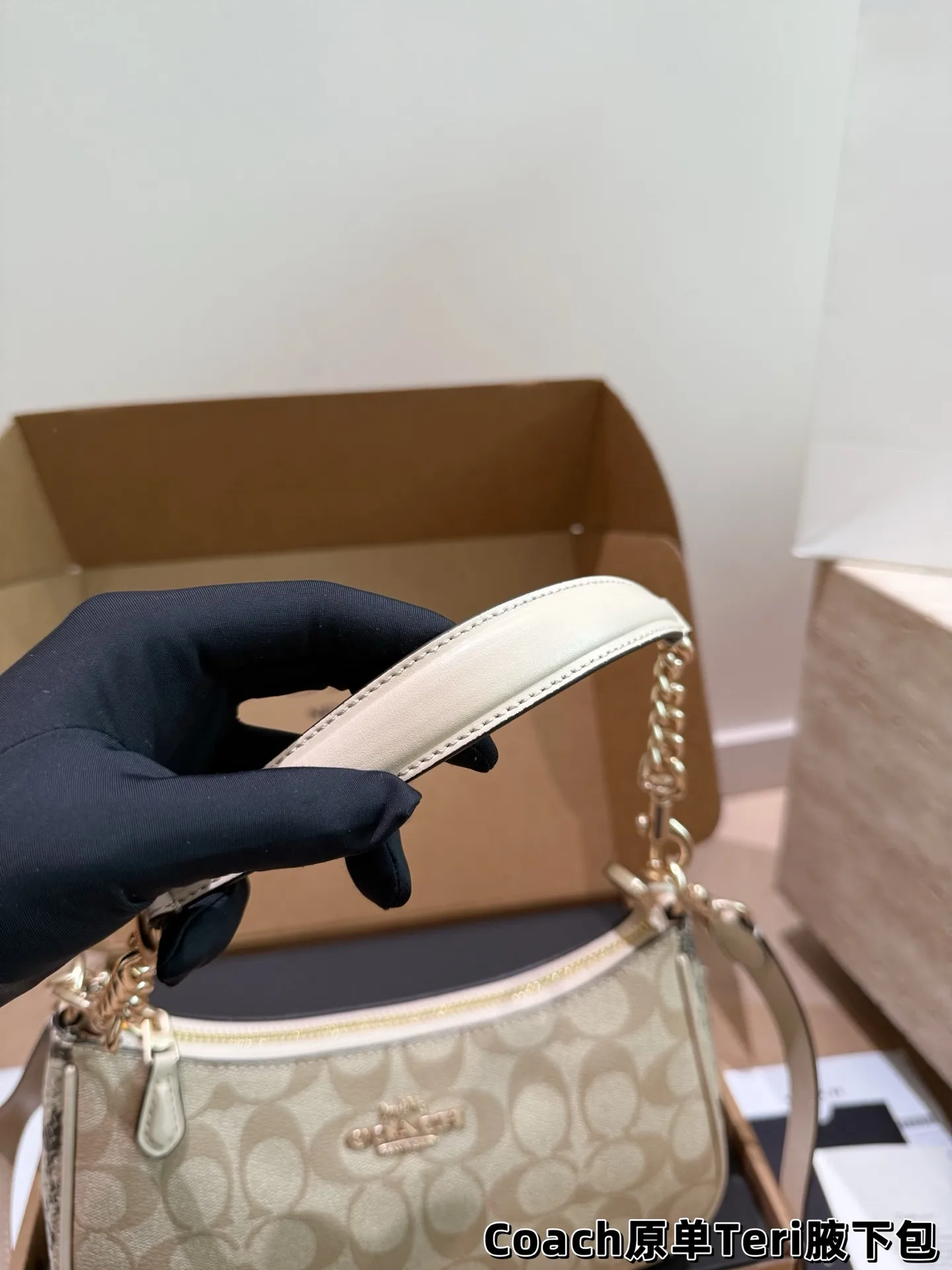Coach Teri Monogram Shoulder Bag D30018175 — view 11