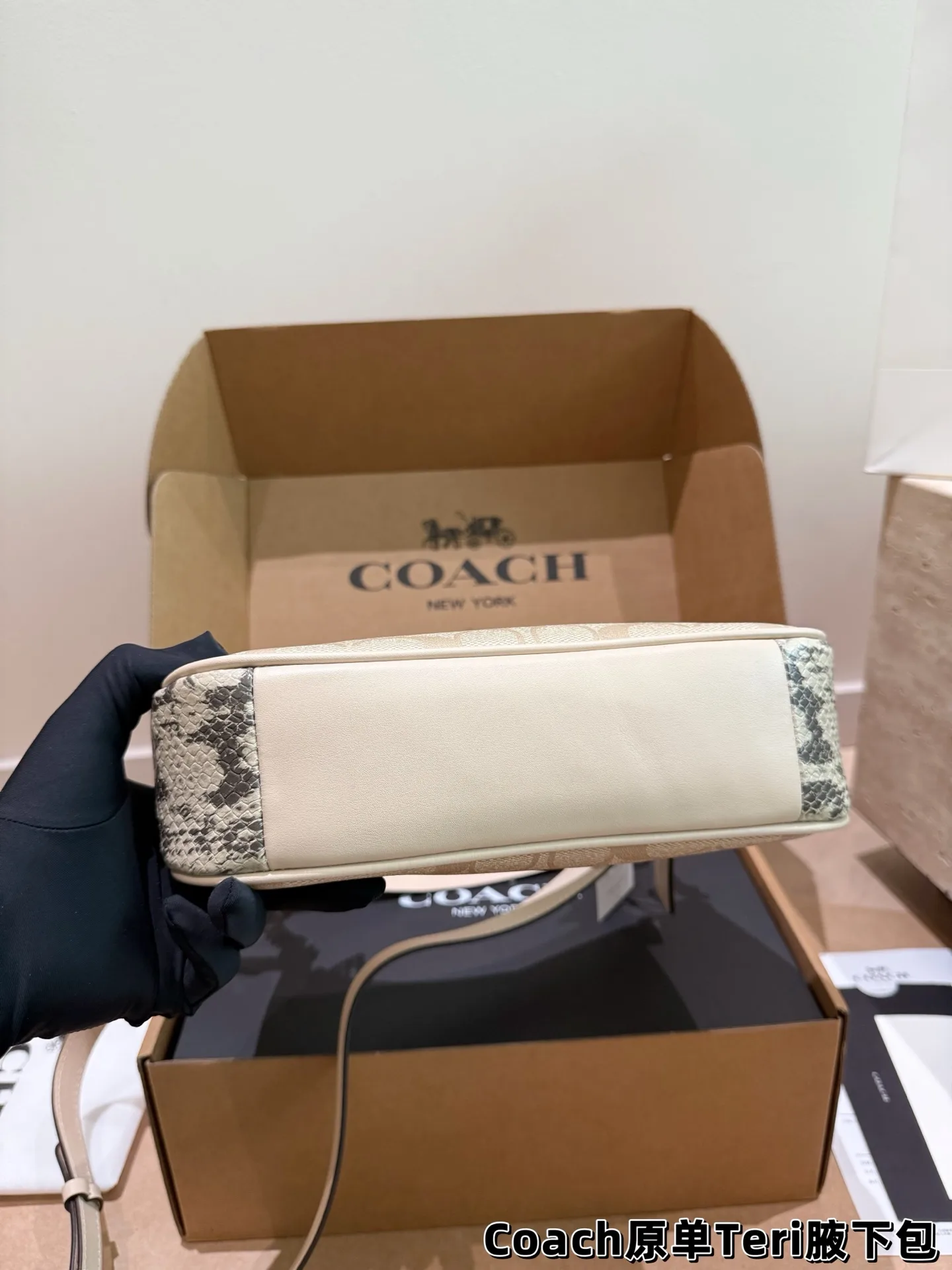 Coach Teri Monogram Shoulder Bag D30018175 — view 14