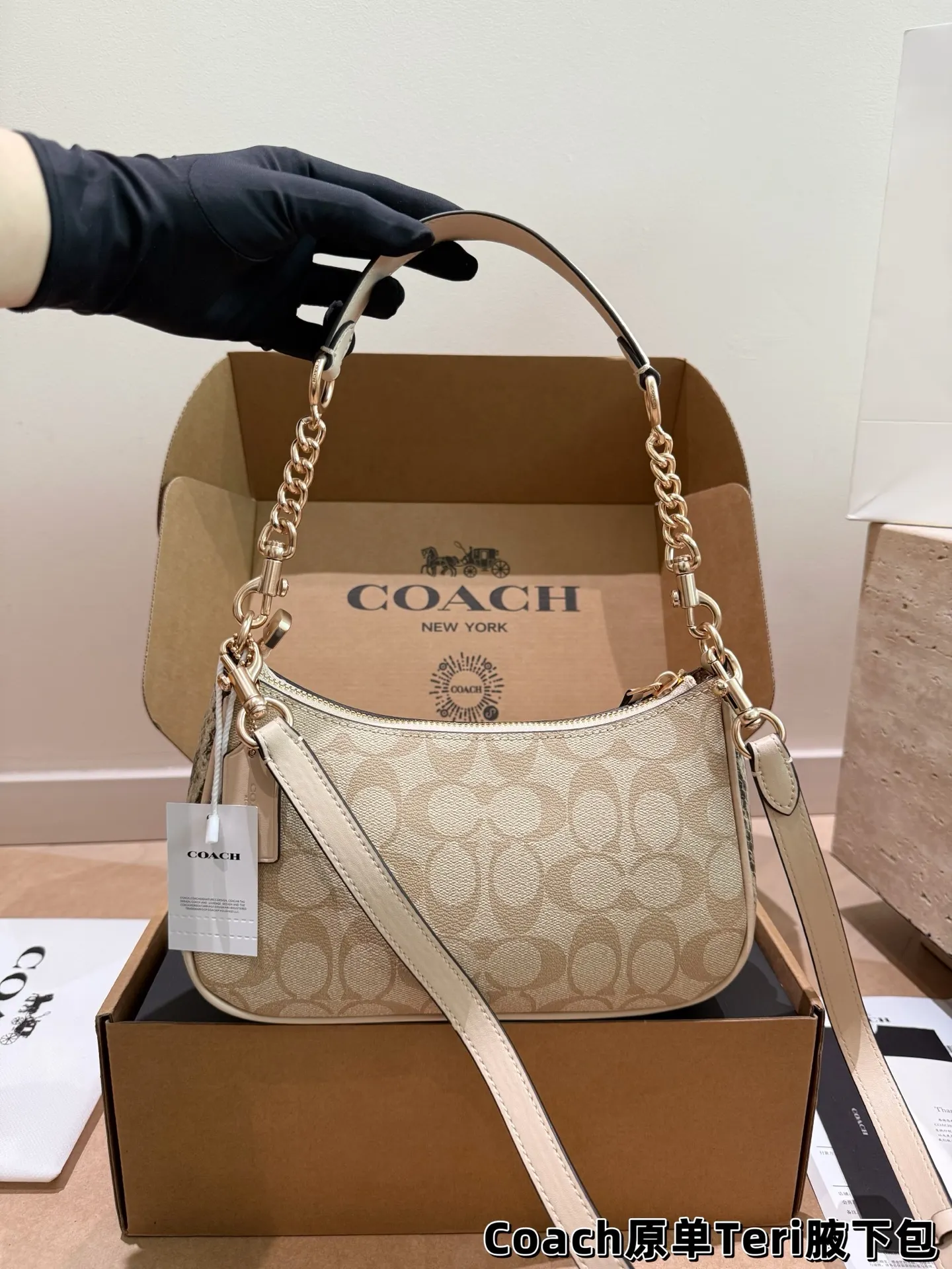 Coach Teri Monogram Shoulder Bag D30018175 — view 15