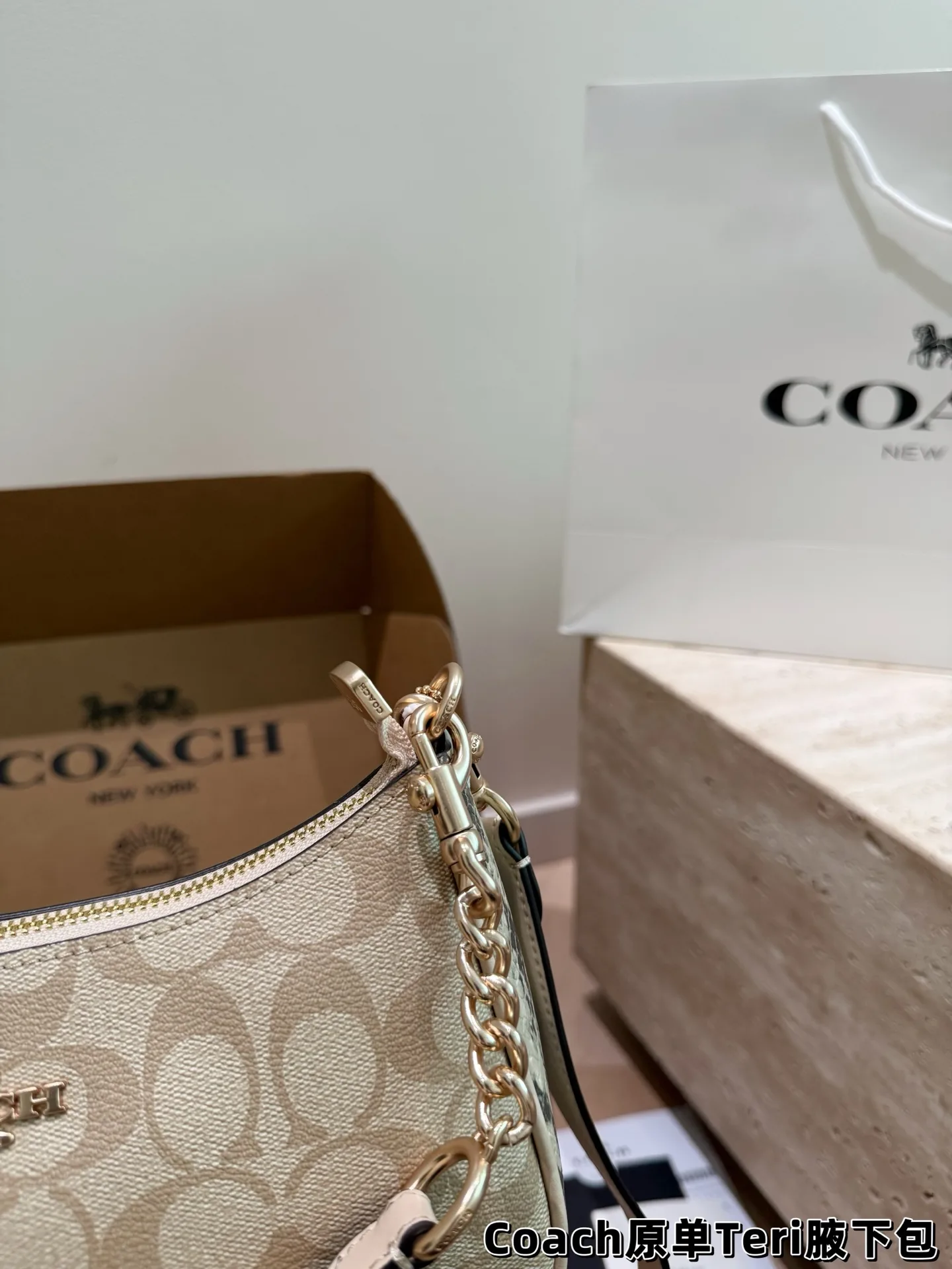 Coach Teri Monogram Shoulder Bag D30018175 — view 17