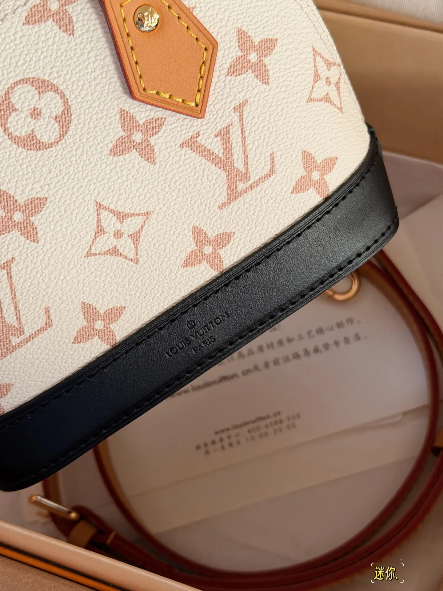 Alma Nano Monogram Top-Handle Bag D30018172 — view 6