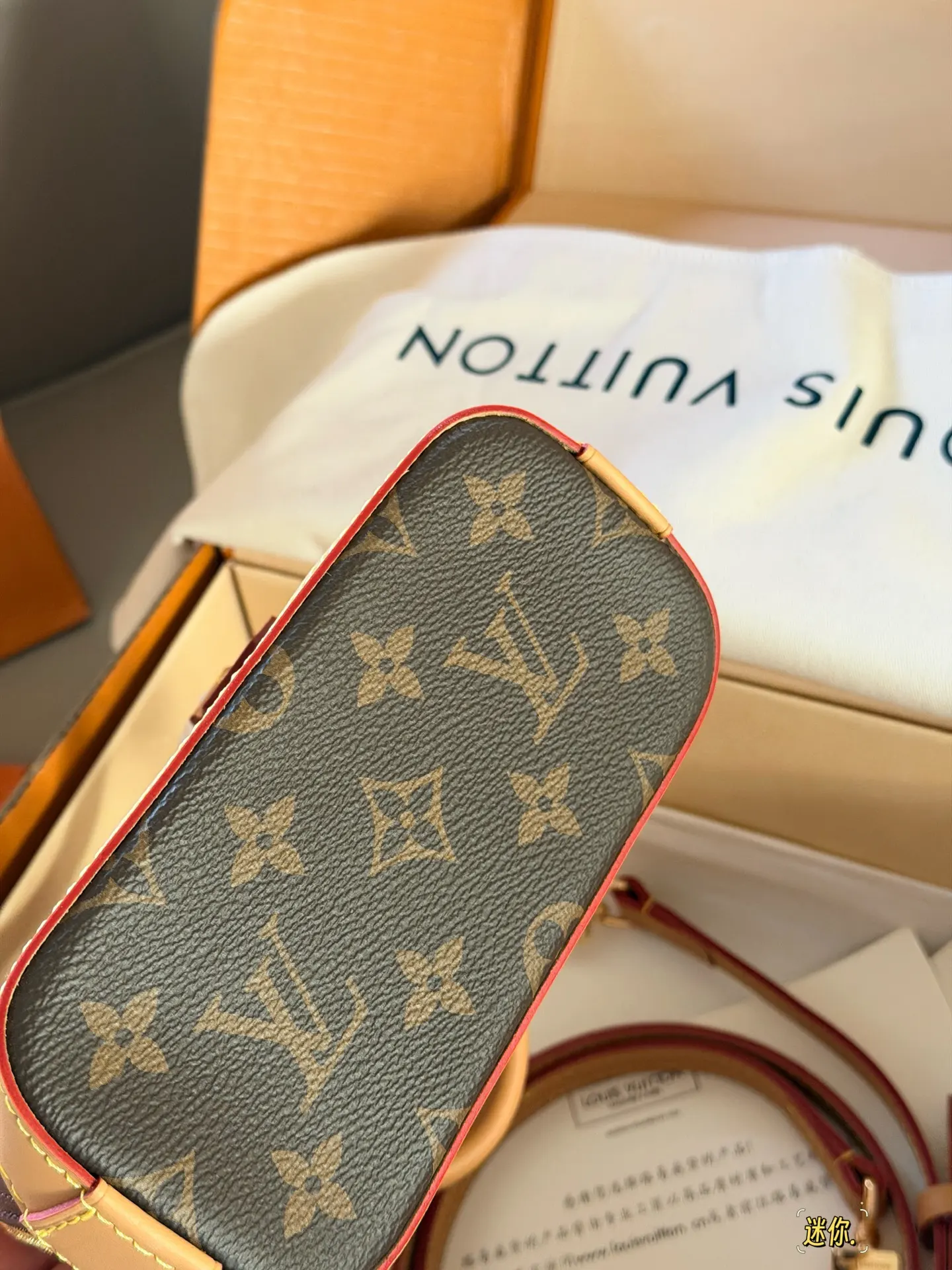 Alma Nano Monogram Top-Handle Bag D30018170 — view 6