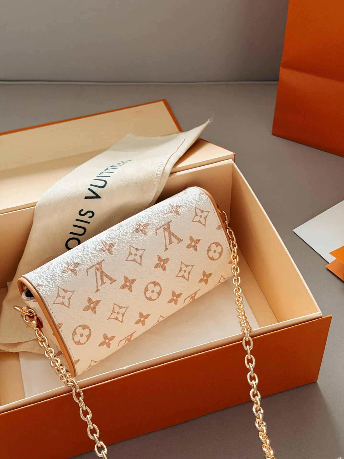 Camille Monogram Chain Bag D30017938 — view 8