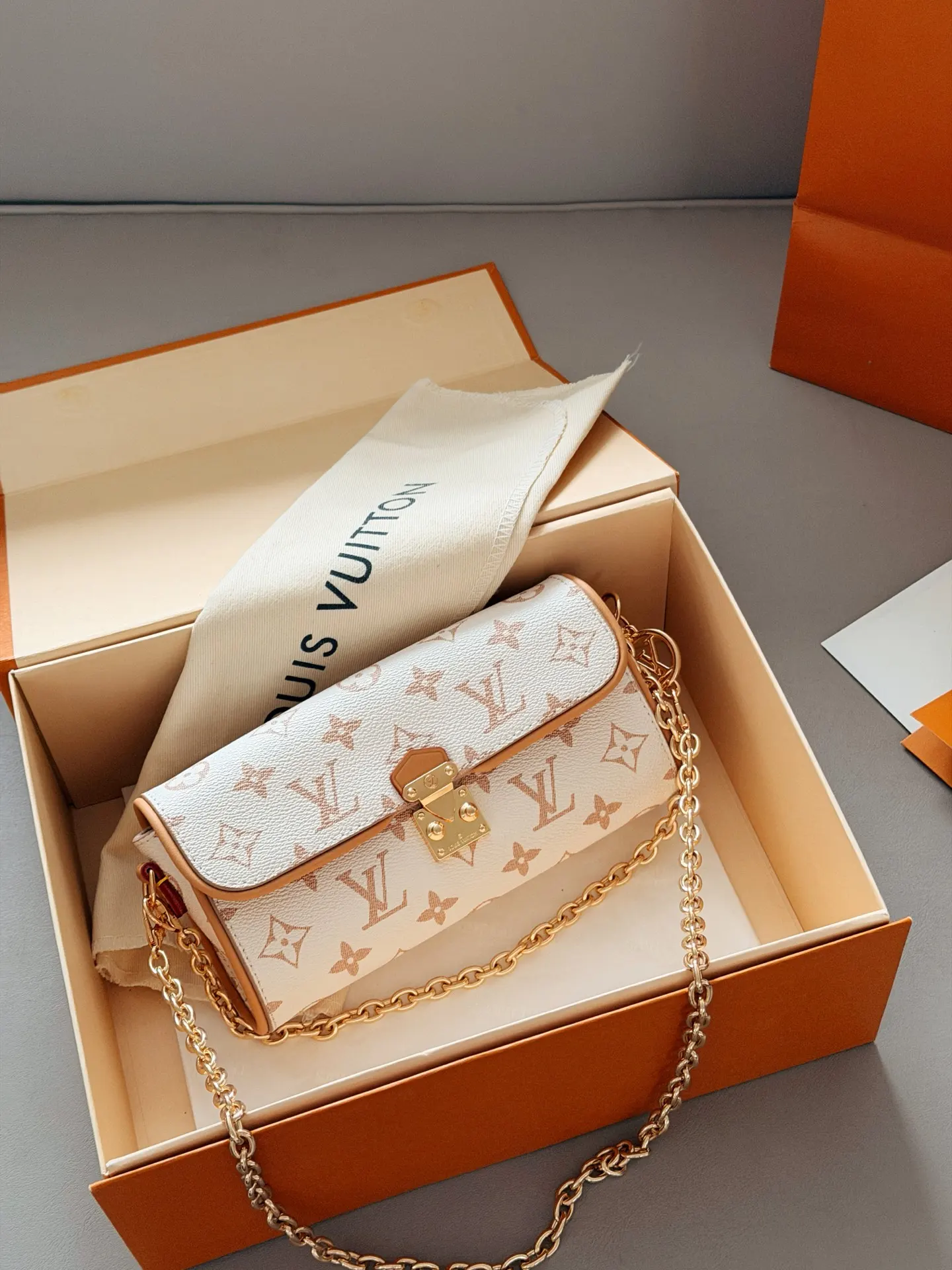 Camille Monogram Chain Bag D30017938 — view 9