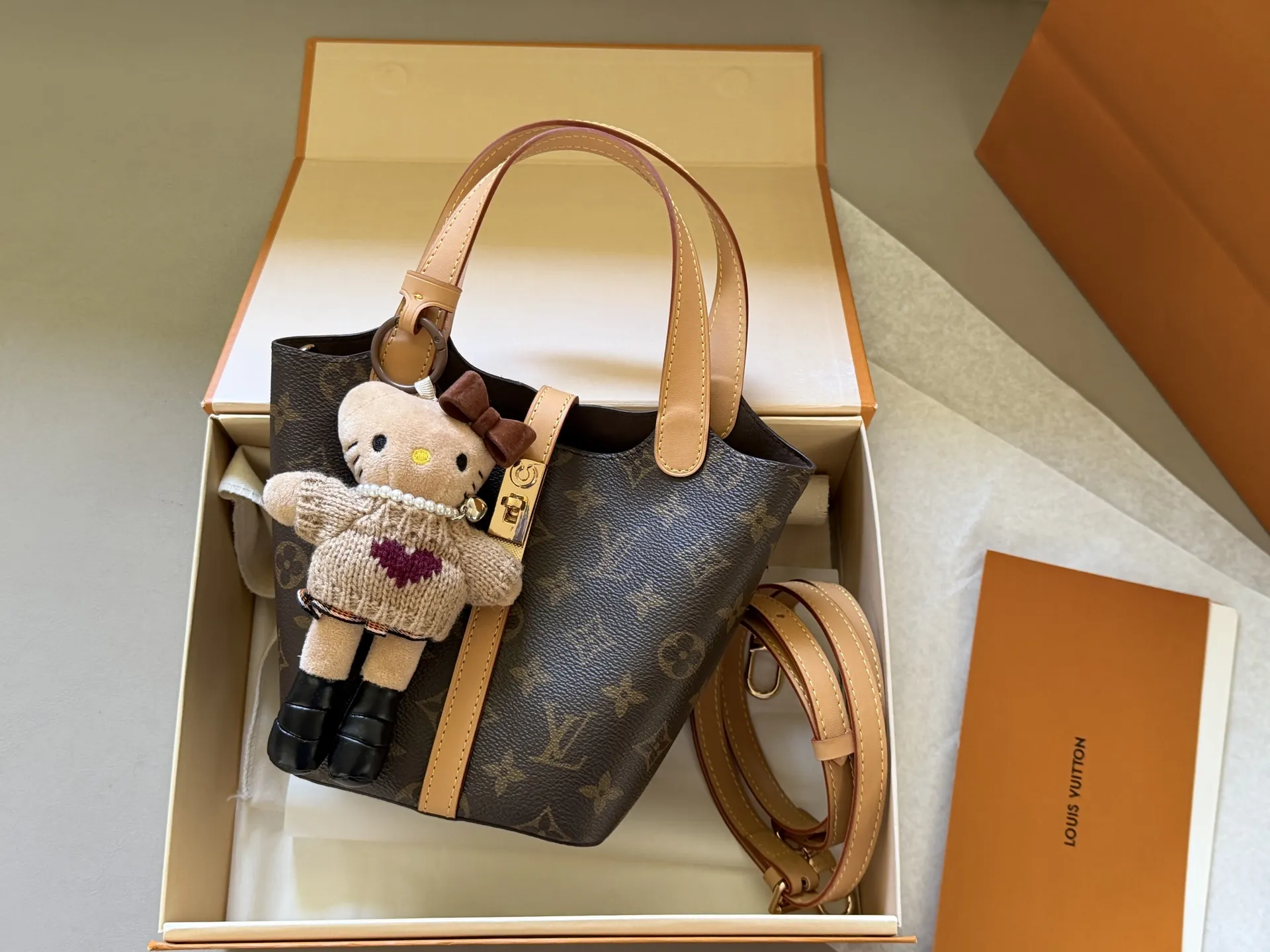 Monogram Canvas All In BB Bucket Bag D30017838 — view 2