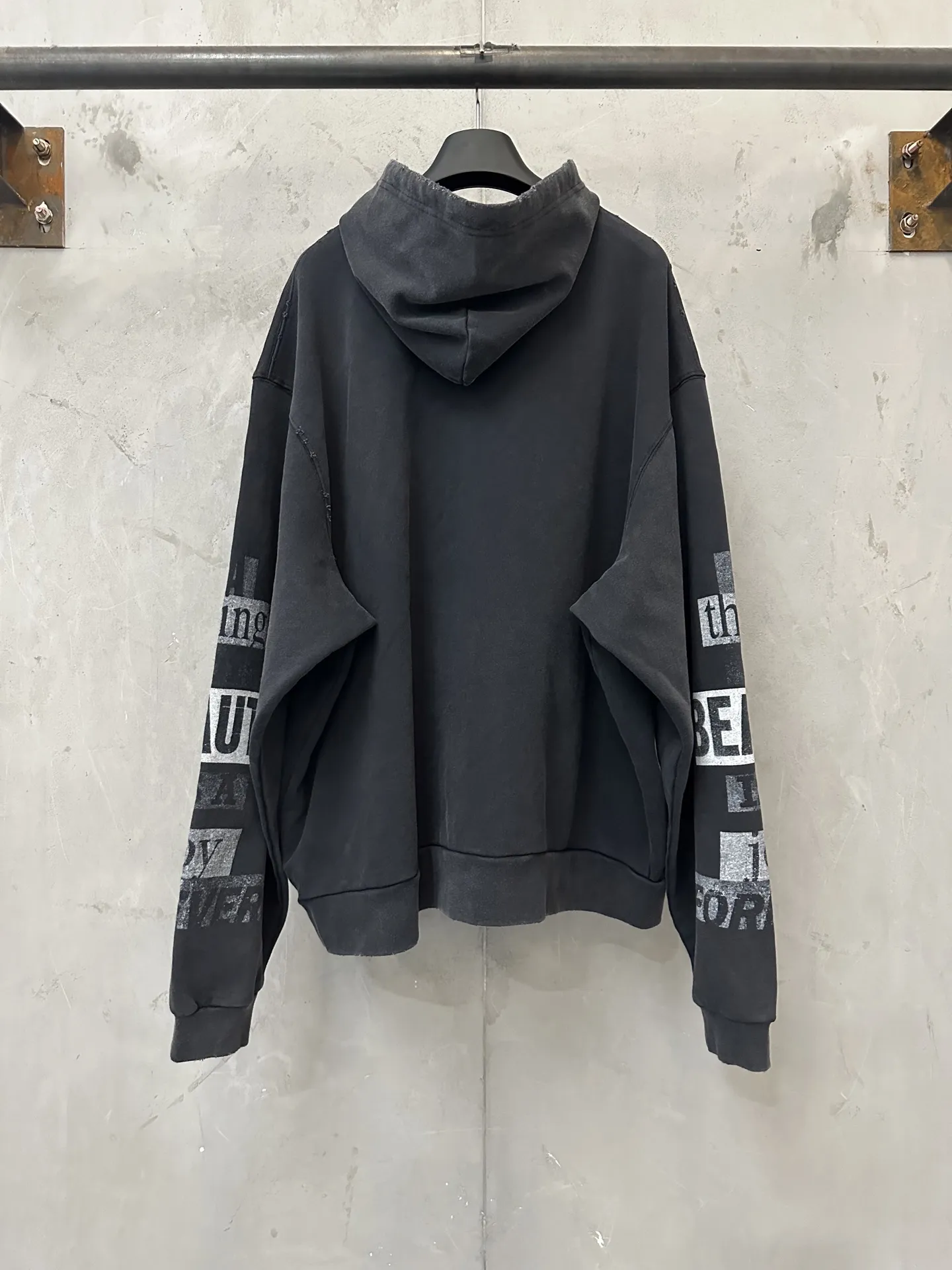 Eternal Rose Washed Cotton Hoodie D31021945 — view 2