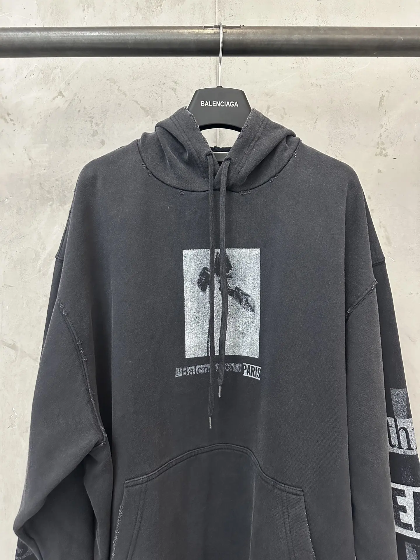 Eternal Rose Washed Cotton Hoodie D31021945 — view 3