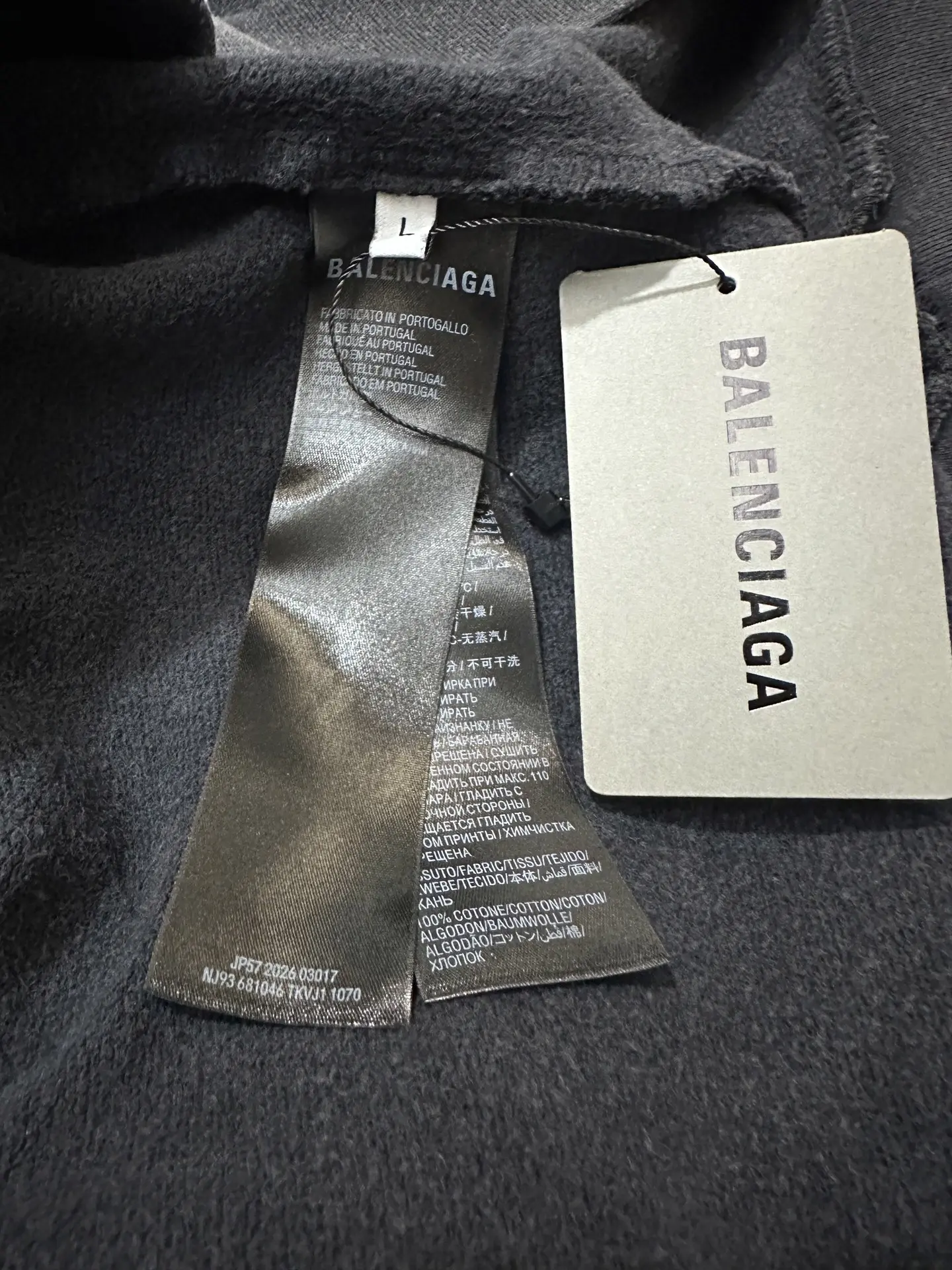 Eternal Rose Washed Cotton Hoodie D31021945 — view 17