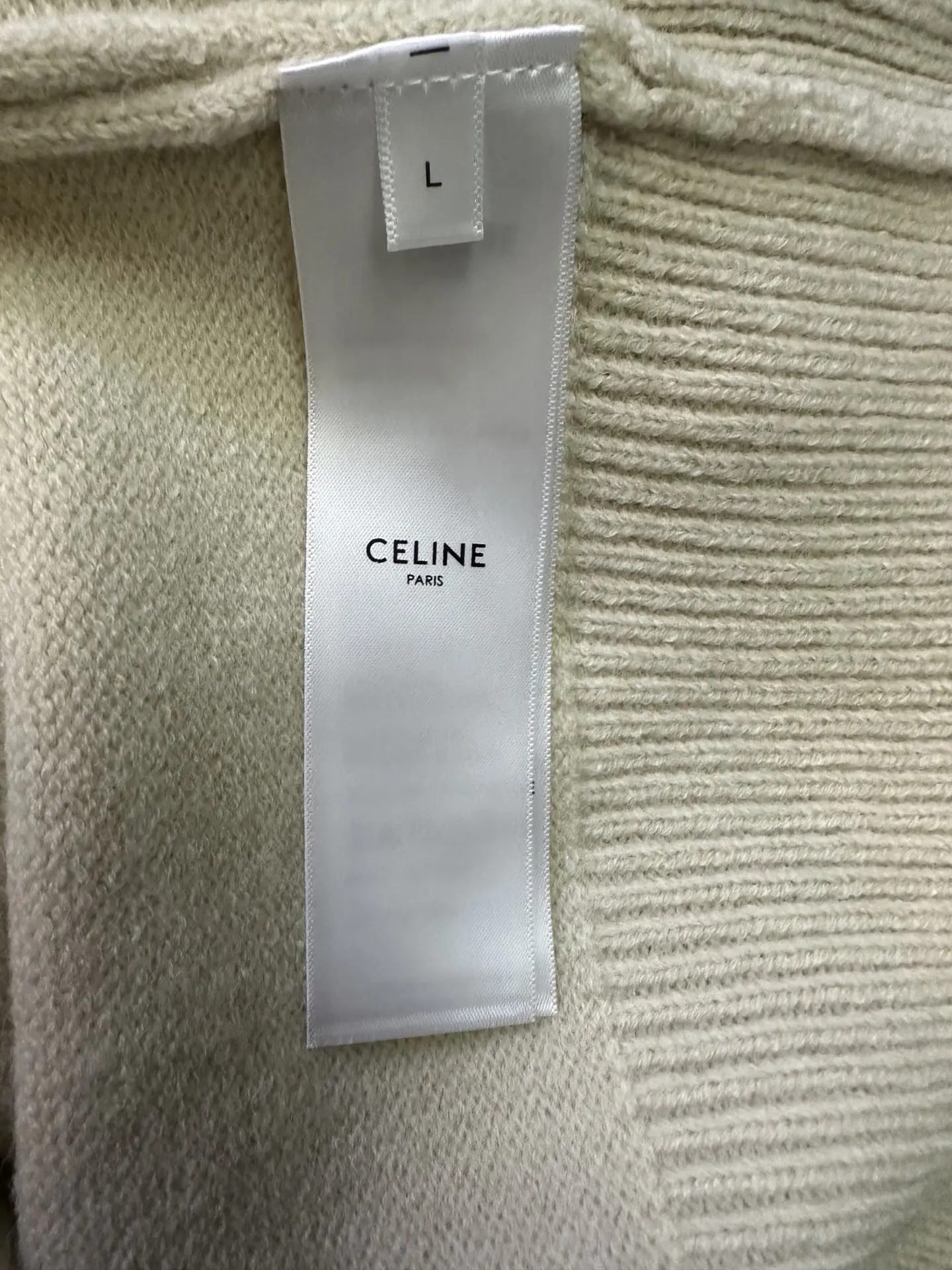 Celine Horse and Carriage Logo Knit Sweater D31012895 — view 9