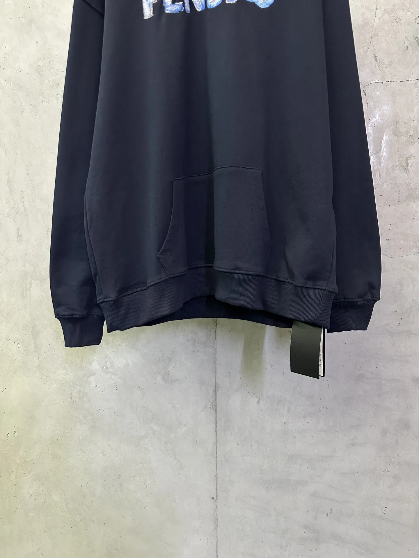Logo-Embroidered Cotton-Jersey Hoodie D31012861 — view 4