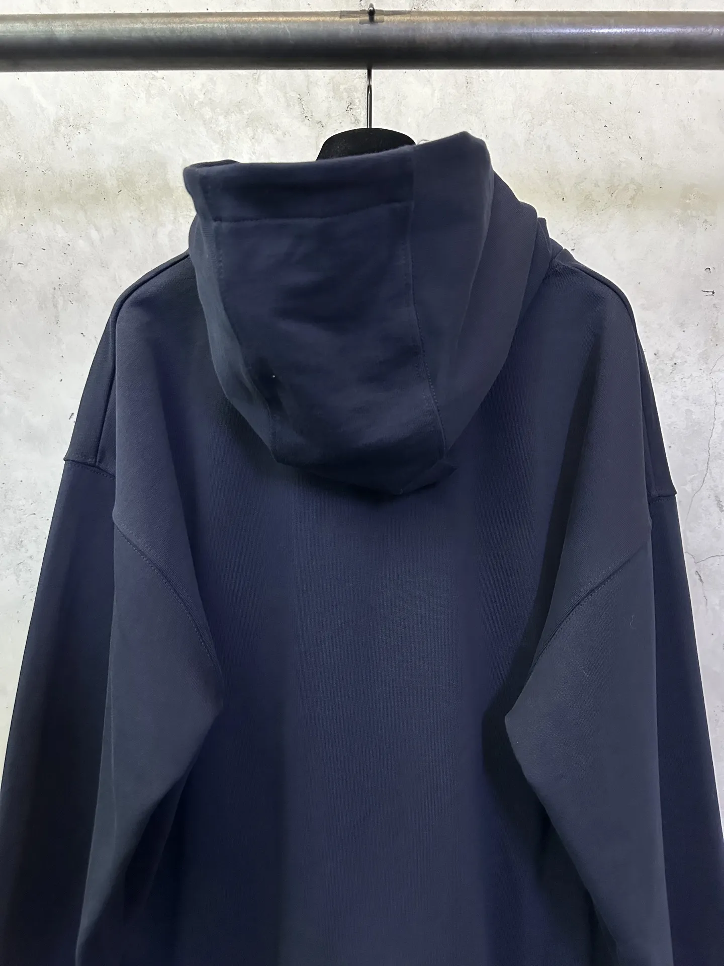 Logo-Embroidered Cotton-Jersey Hoodie D31012861 — view 5