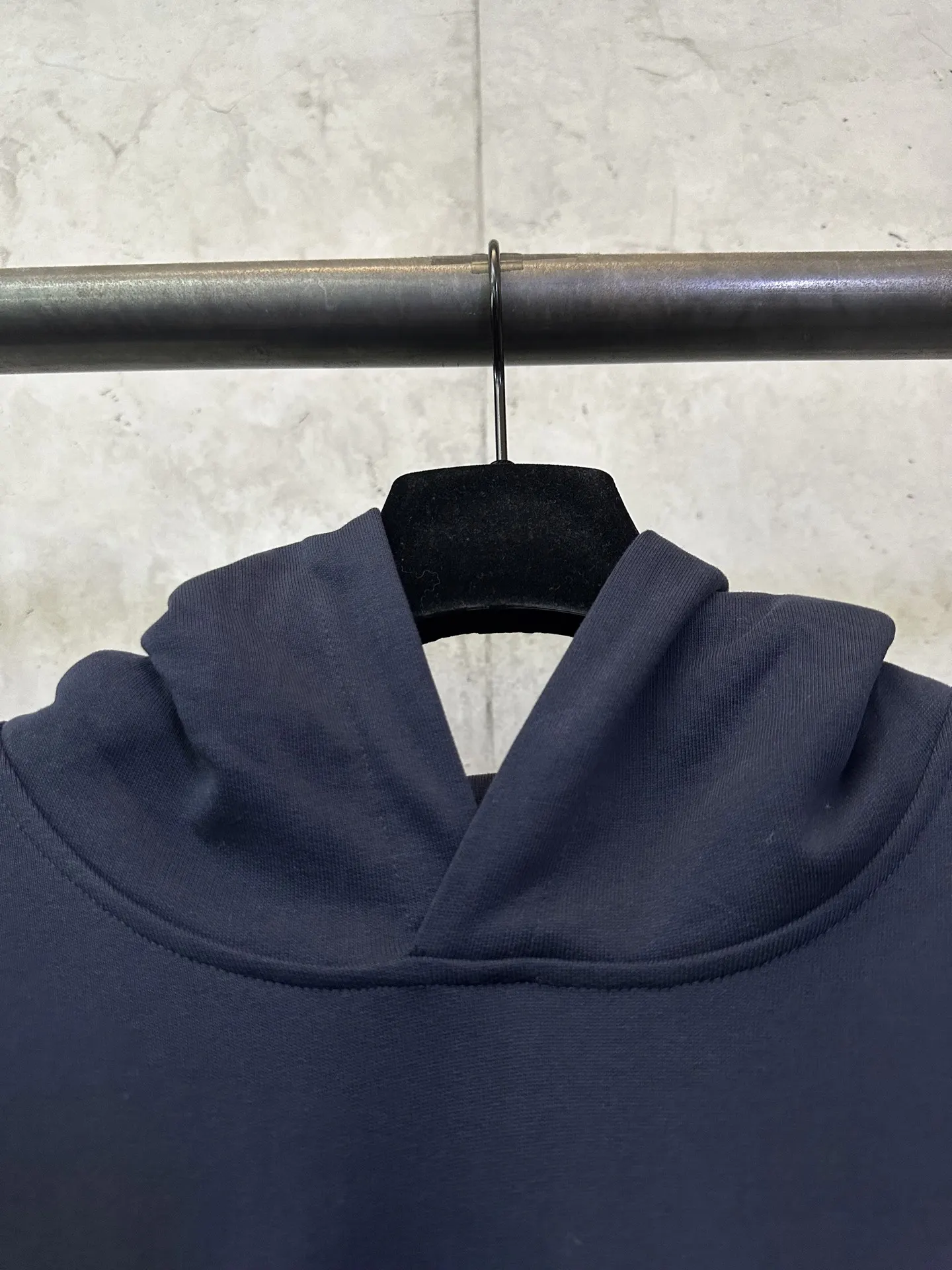 Logo-Embroidered Cotton-Jersey Hoodie D31012861 — view 7