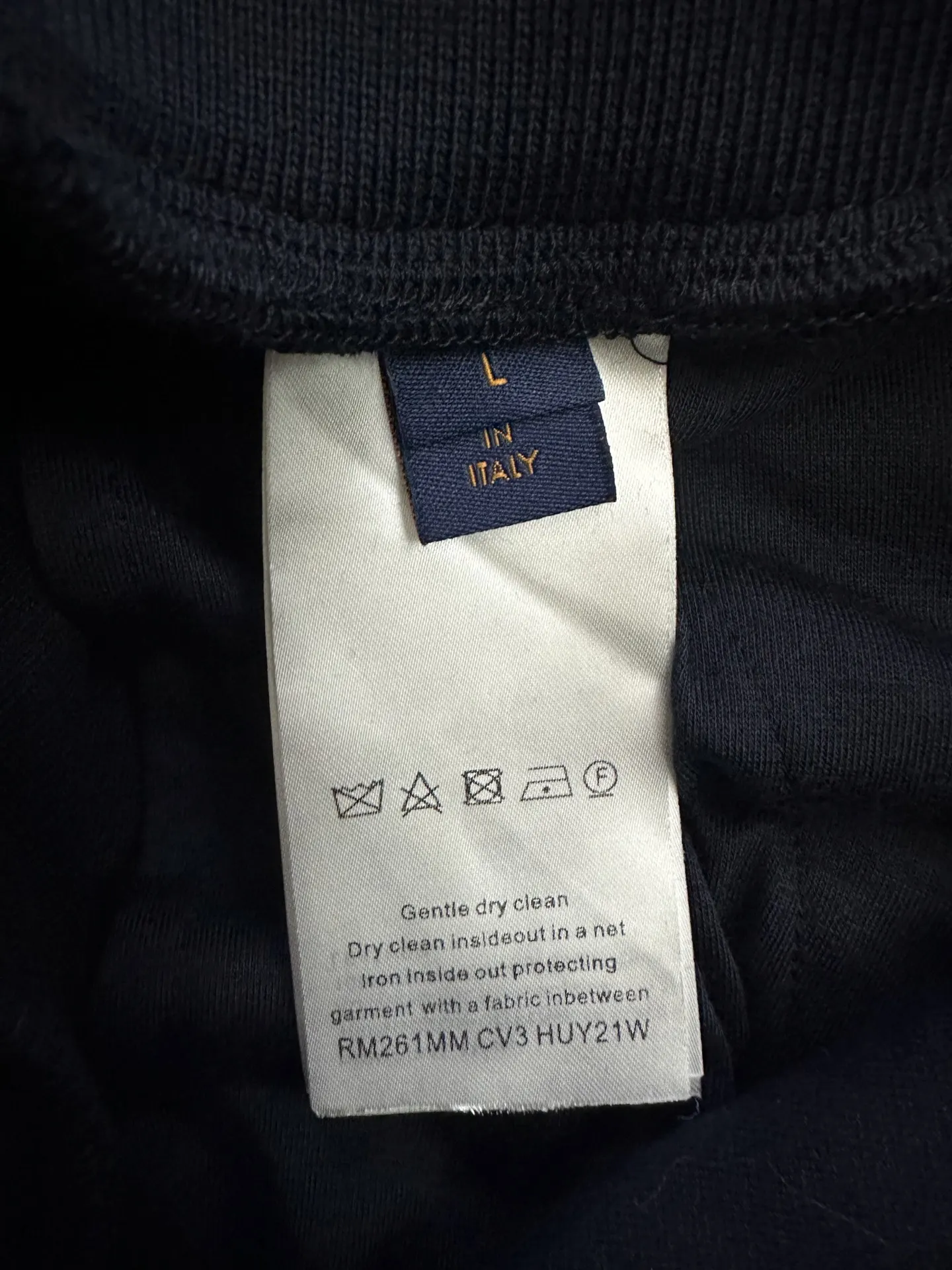 Logo-Patch Cotton-Velvet Sweatpants D31012896 — view 9