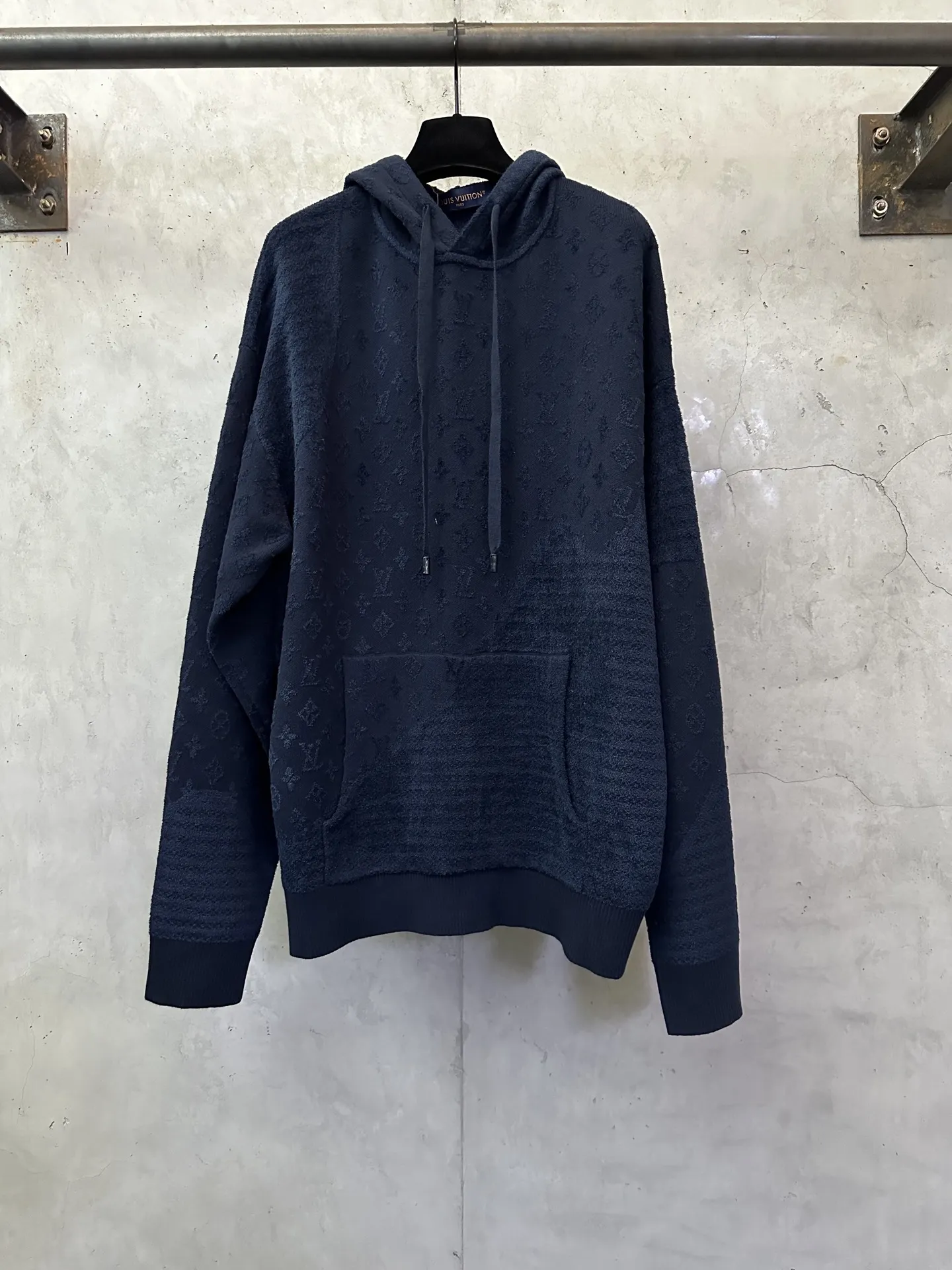 Monogram Jacquard Knit Hoodie D31025057