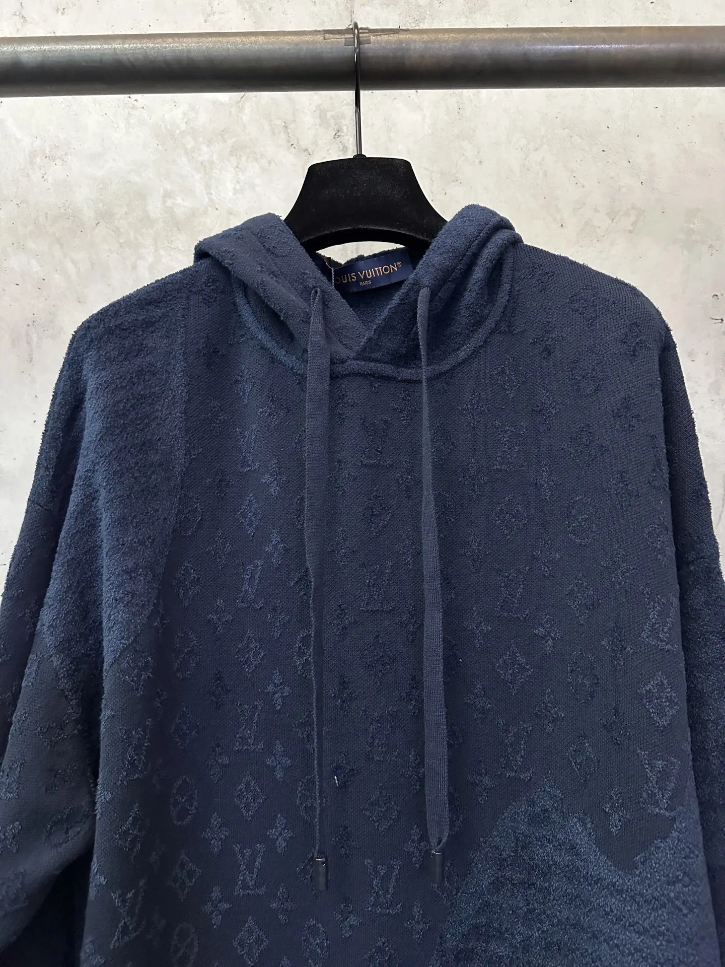 Monogram Jacquard Knit Hoodie D31025057 — view 3