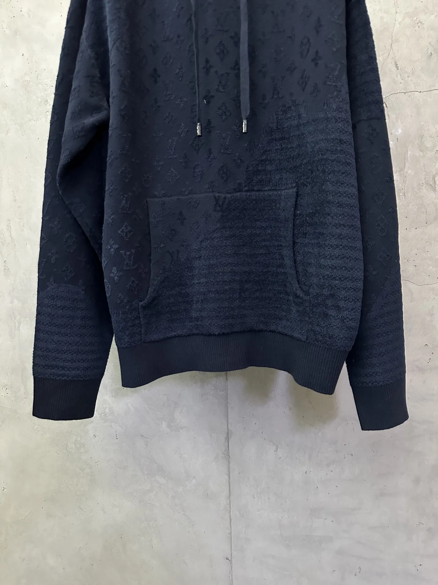 Monogram Jacquard Knit Hoodie D31025057 — view 4