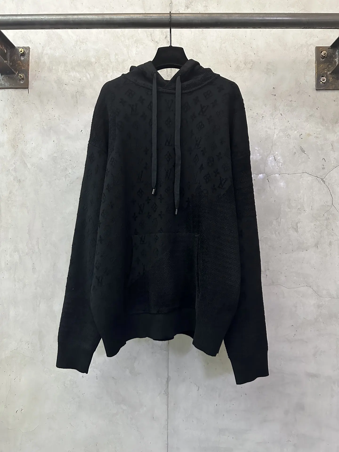 Monogram Jacquard Knit Hoodie D31025058