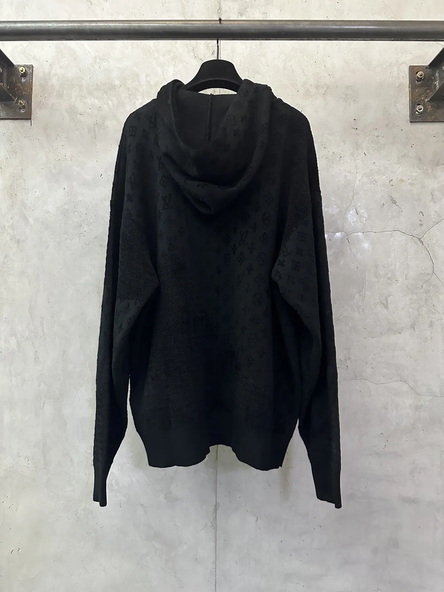 Monogram Jacquard Knit Hoodie D31025058 — view 2