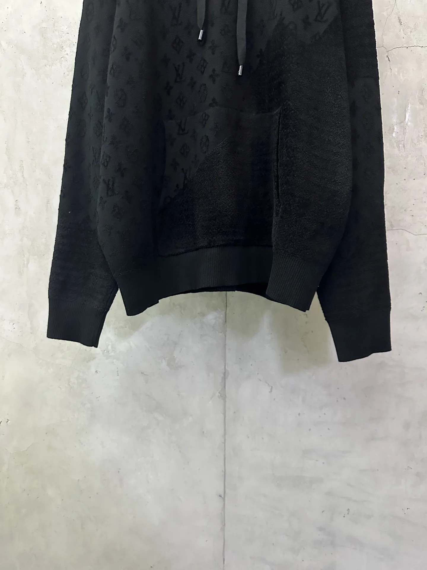 Monogram Jacquard Knit Hoodie D31025058 — view 4