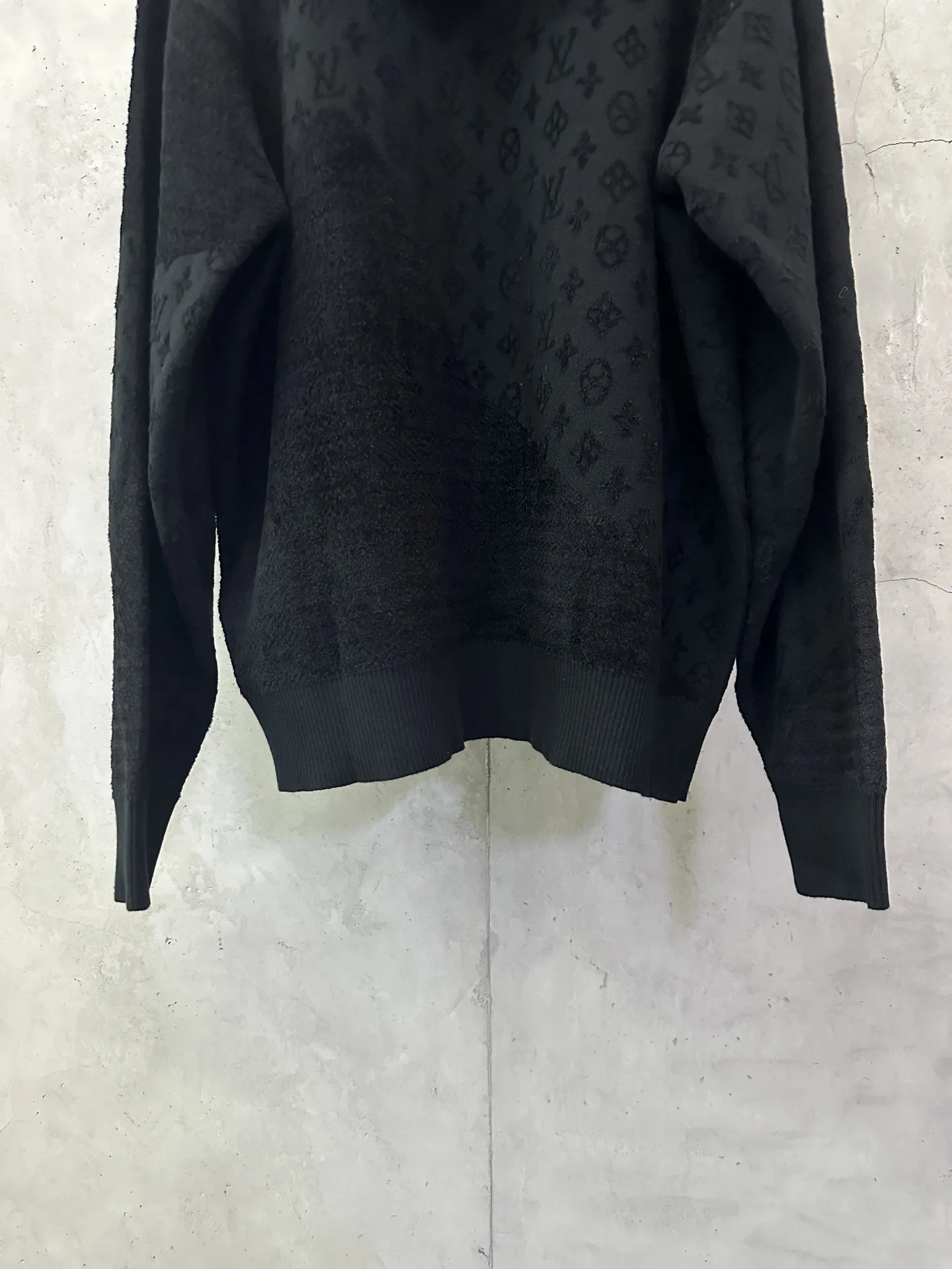 Monogram Jacquard Knit Hoodie D31025058 — view 6