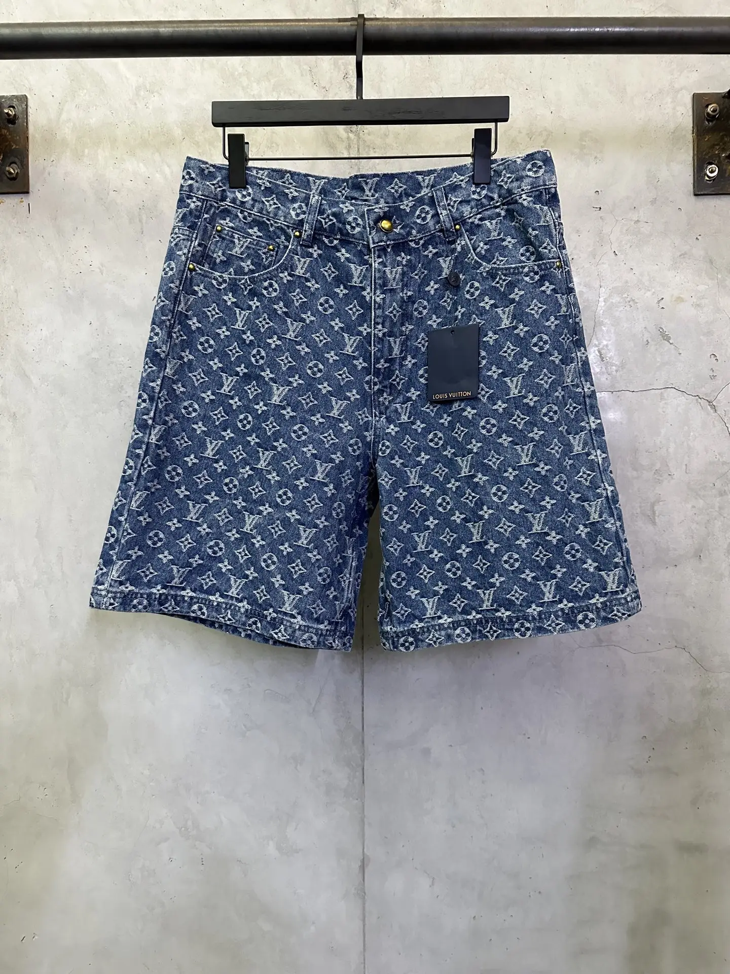 Monogram Jacquard Denim Shorts D31012753