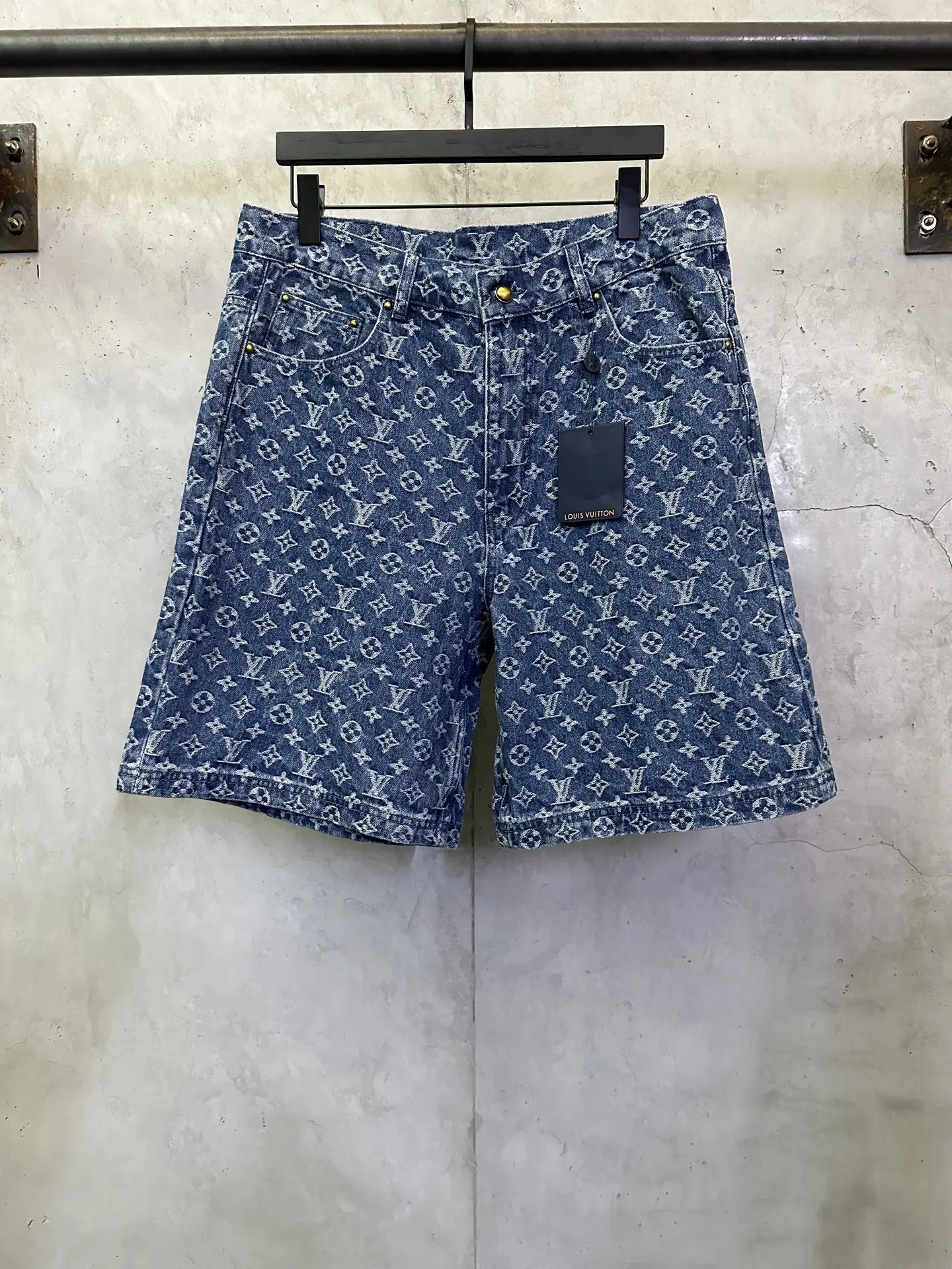 Monogram Jacquard Denim Shorts D31012753