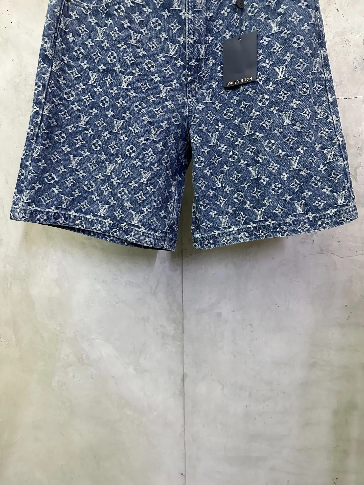 Monogram Jacquard Denim Shorts D31012753 — view 4