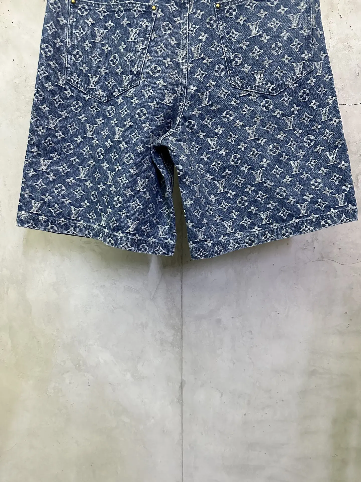 Monogram Jacquard Denim Shorts D31012753 — view 6