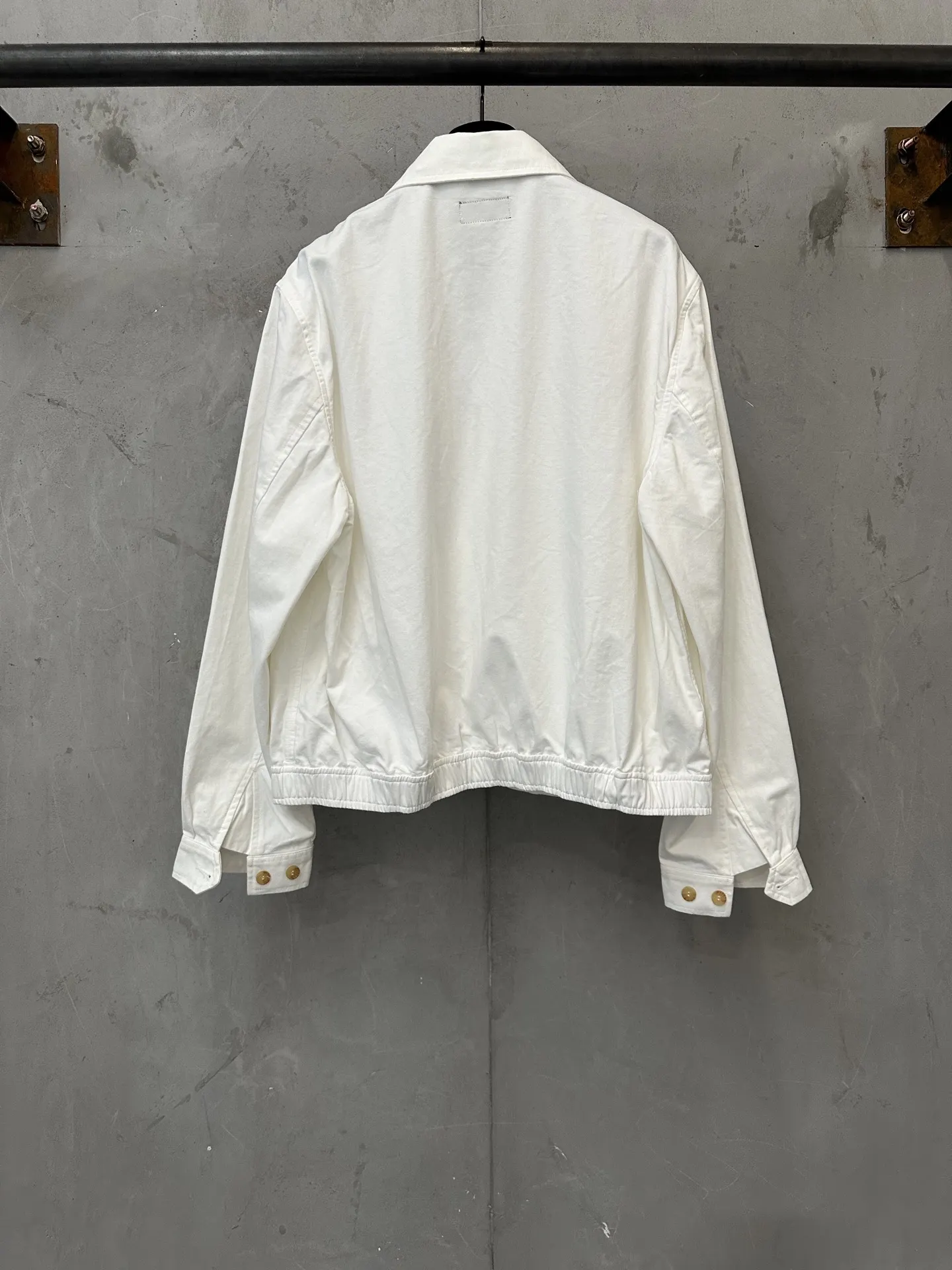 Embroidered Pony Cotton Harrington Jacket D31023509 — view 2