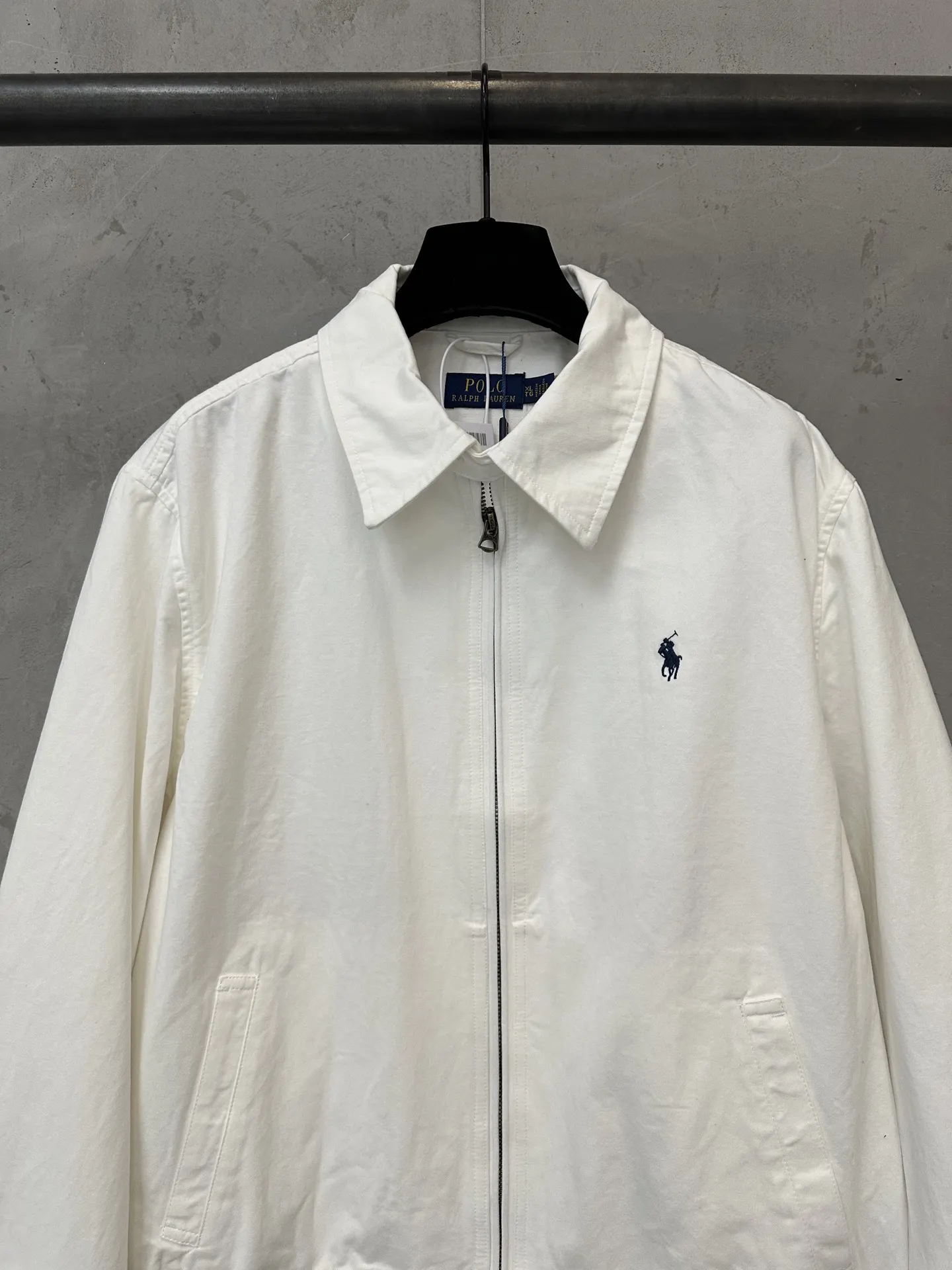 Embroidered Pony Cotton Harrington Jacket D31023509 — view 3