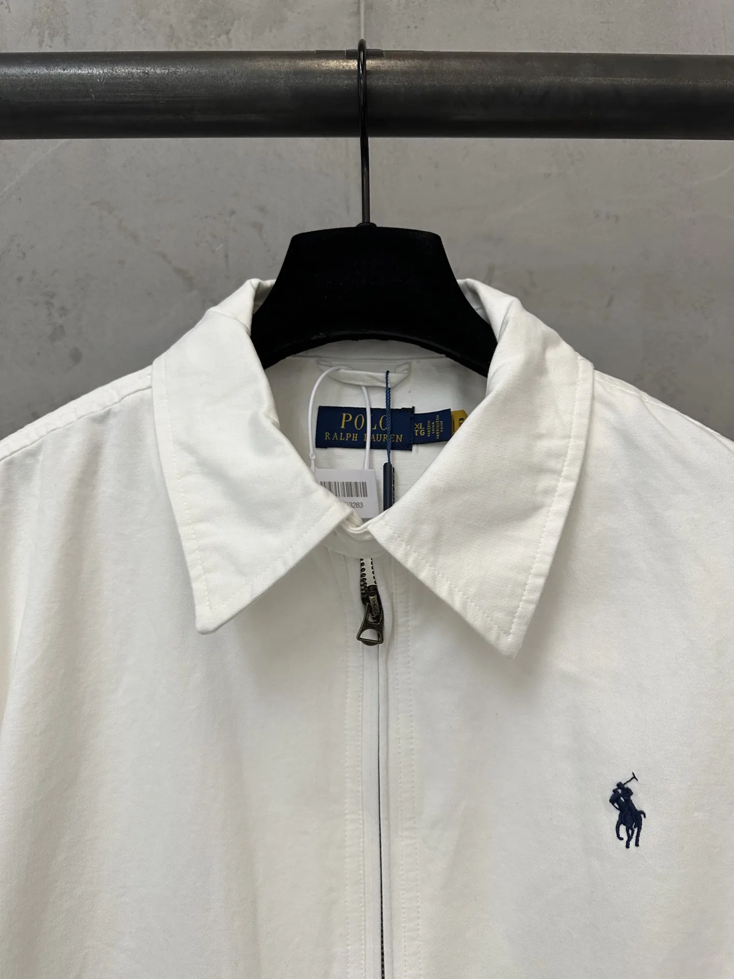 Embroidered Pony Cotton Harrington Jacket D31023509 — view 5