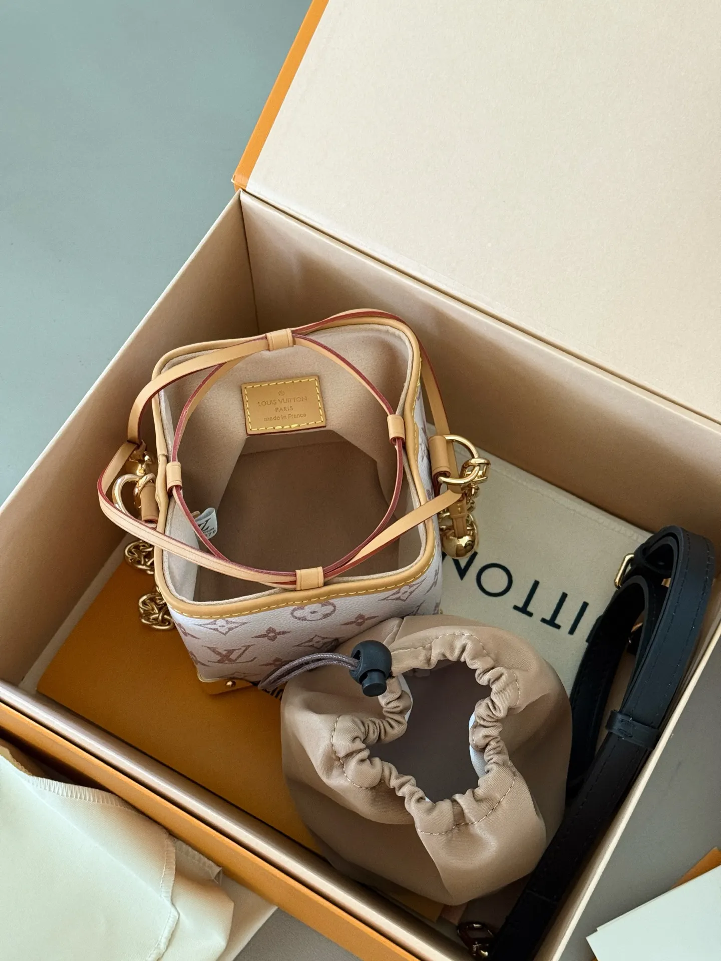 Mini Monogram Bucket Bag D31017936 — view 7