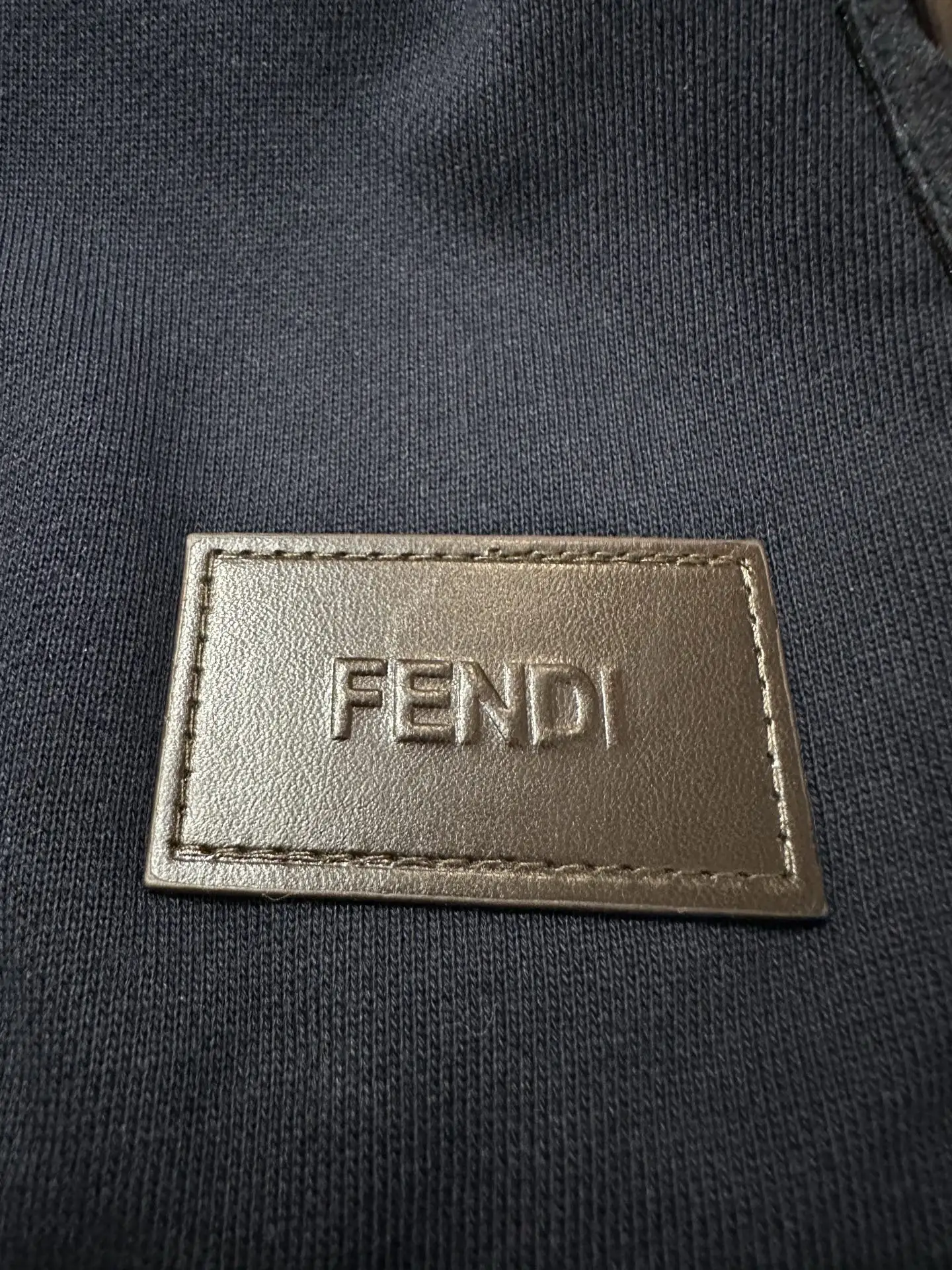 Logo-Patch Zip-Up Cotton Hoodie D31520182 — view 10