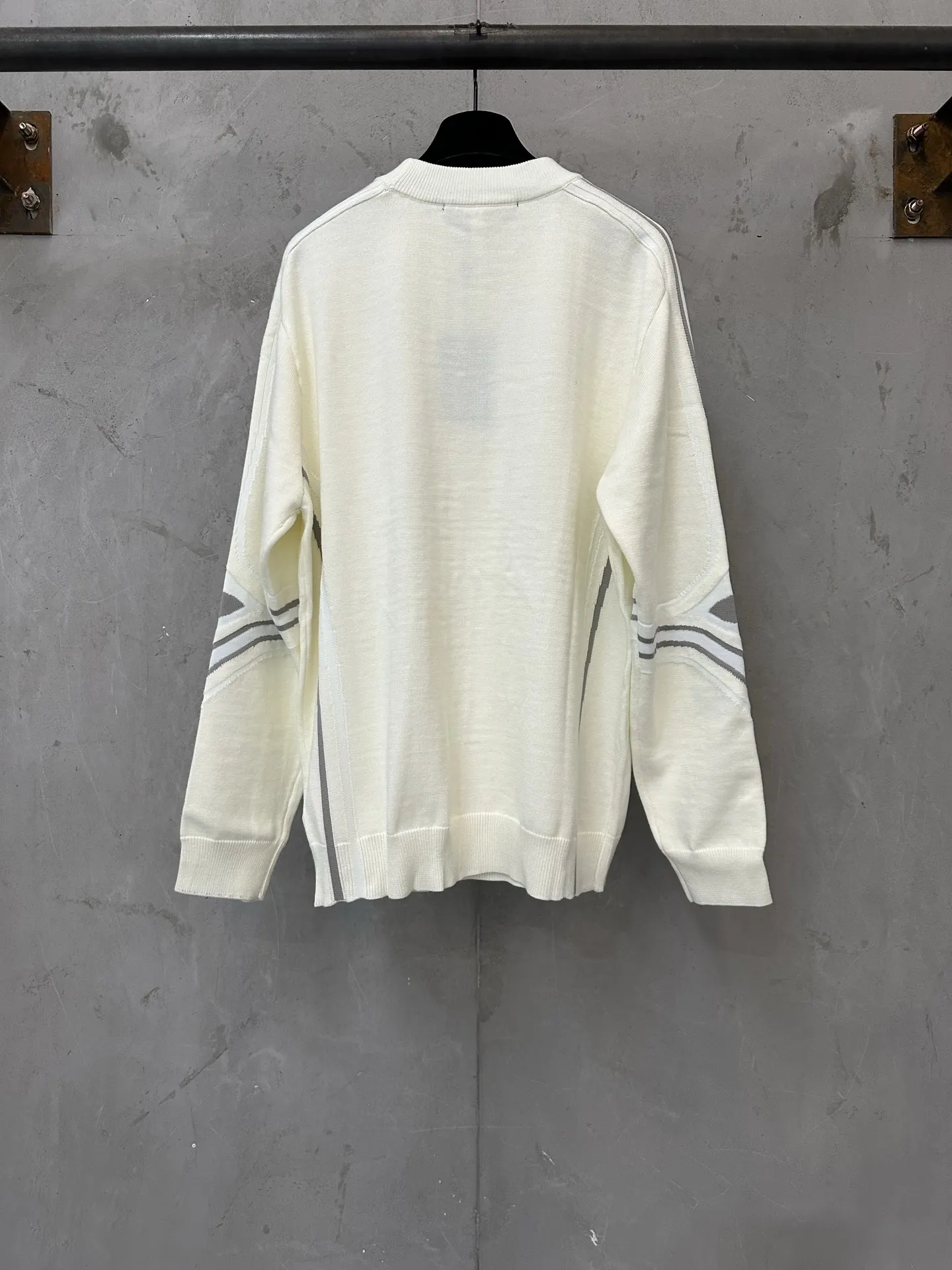 Monogram Intarsia Wool-Blend Crew-Neck Sweater D31520195 — view 2