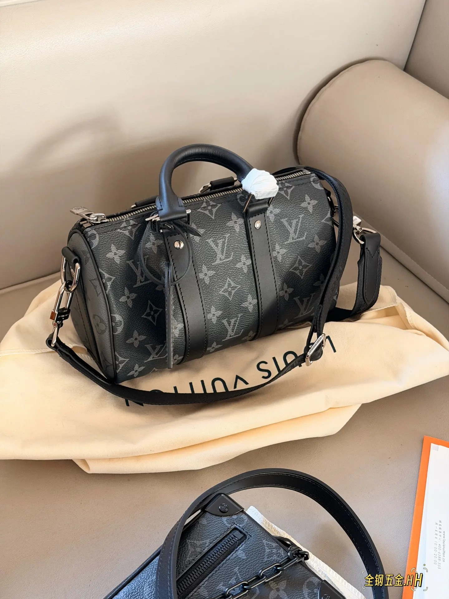 Keepall 25 Monogram Eclipse Crossbody Bag D32018164 — view 2